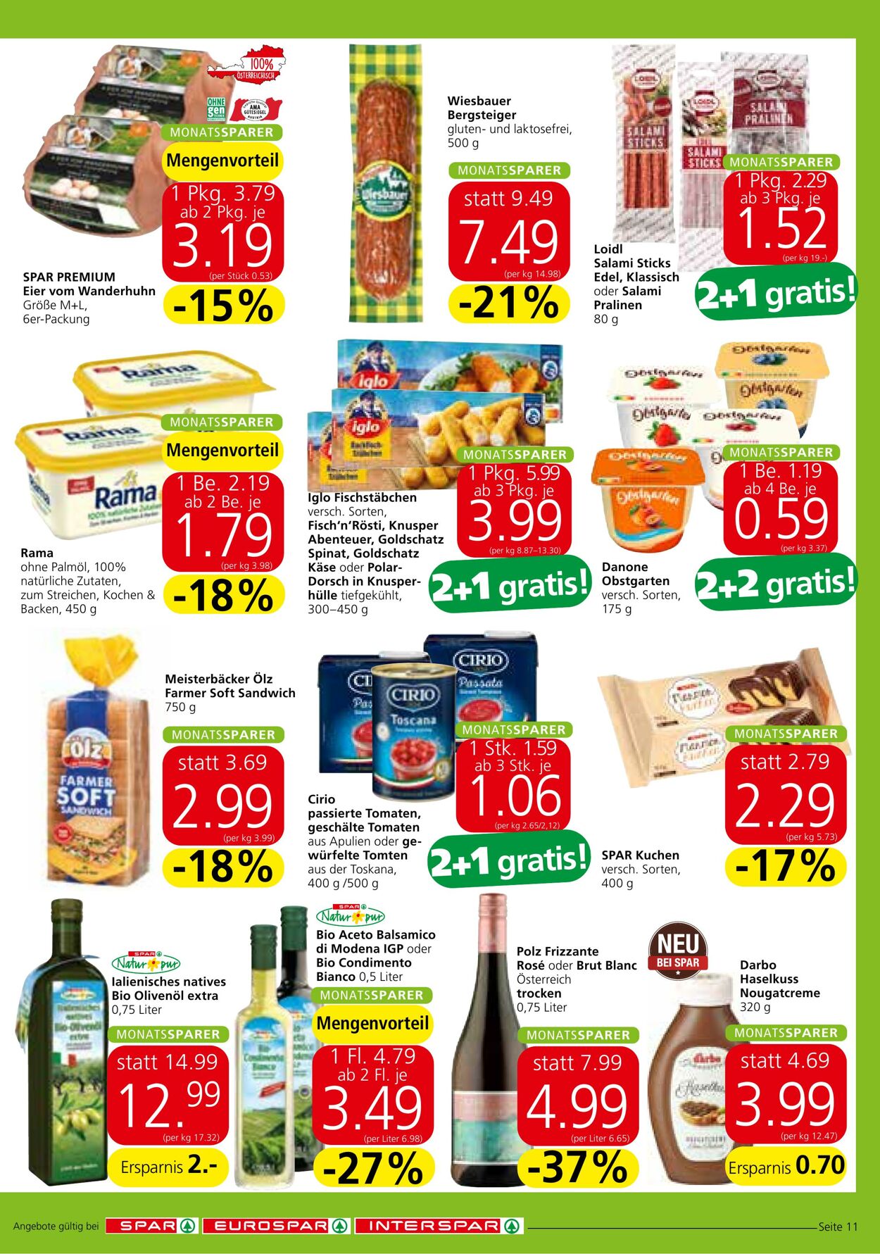 Prospekt Spar 20.06.2024 - 17.07.2024