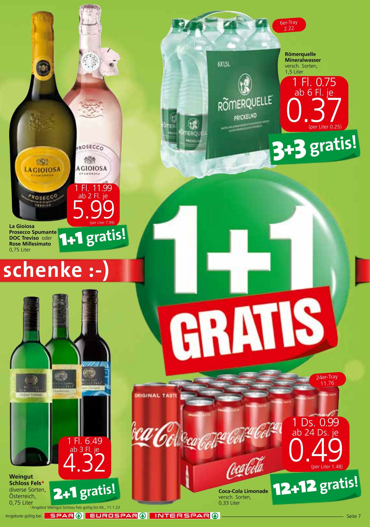 Prospekt Spar 02.01.2023 - 18.01.2023