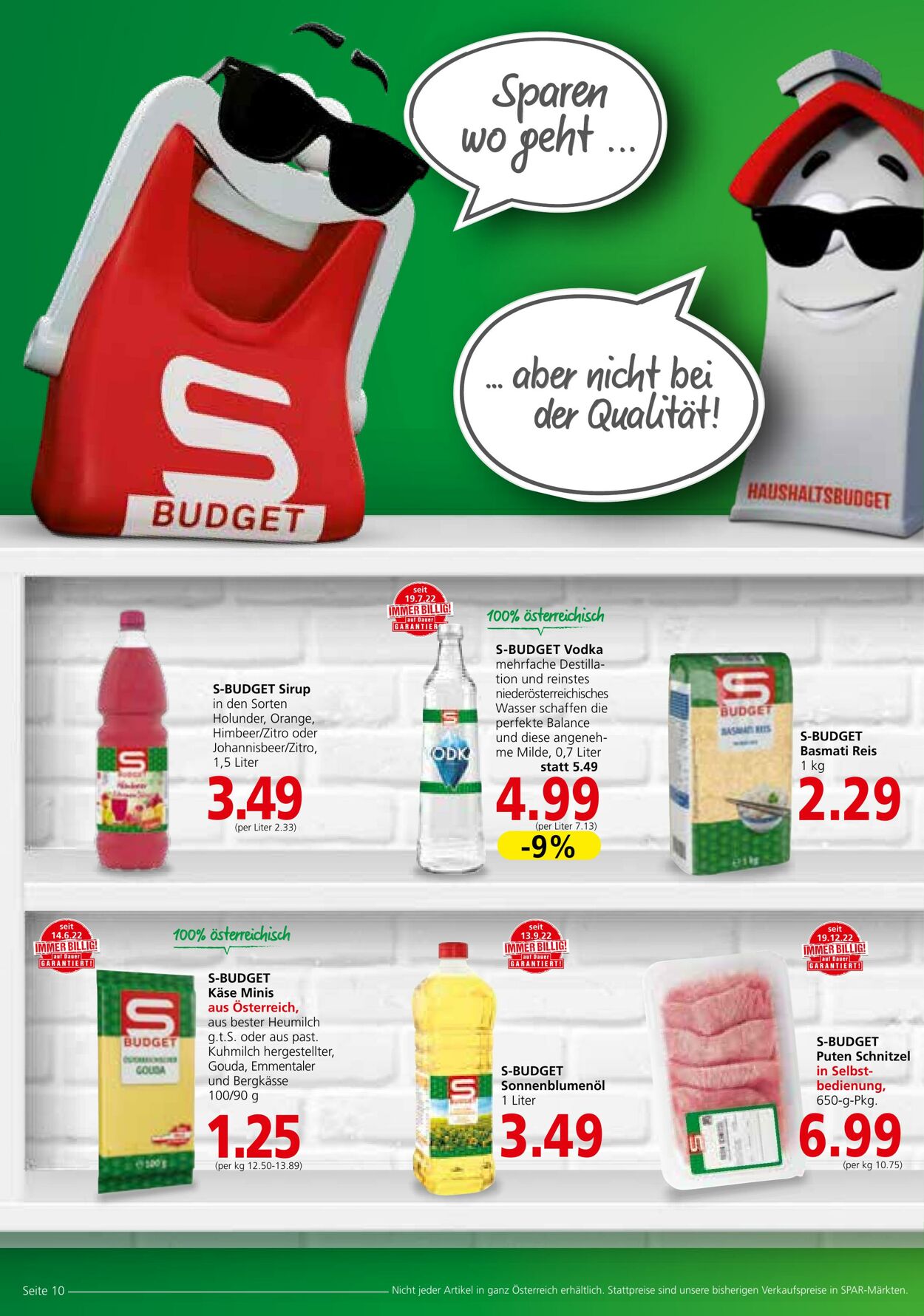 Prospekt Spar 02.01.2023 - 18.01.2023