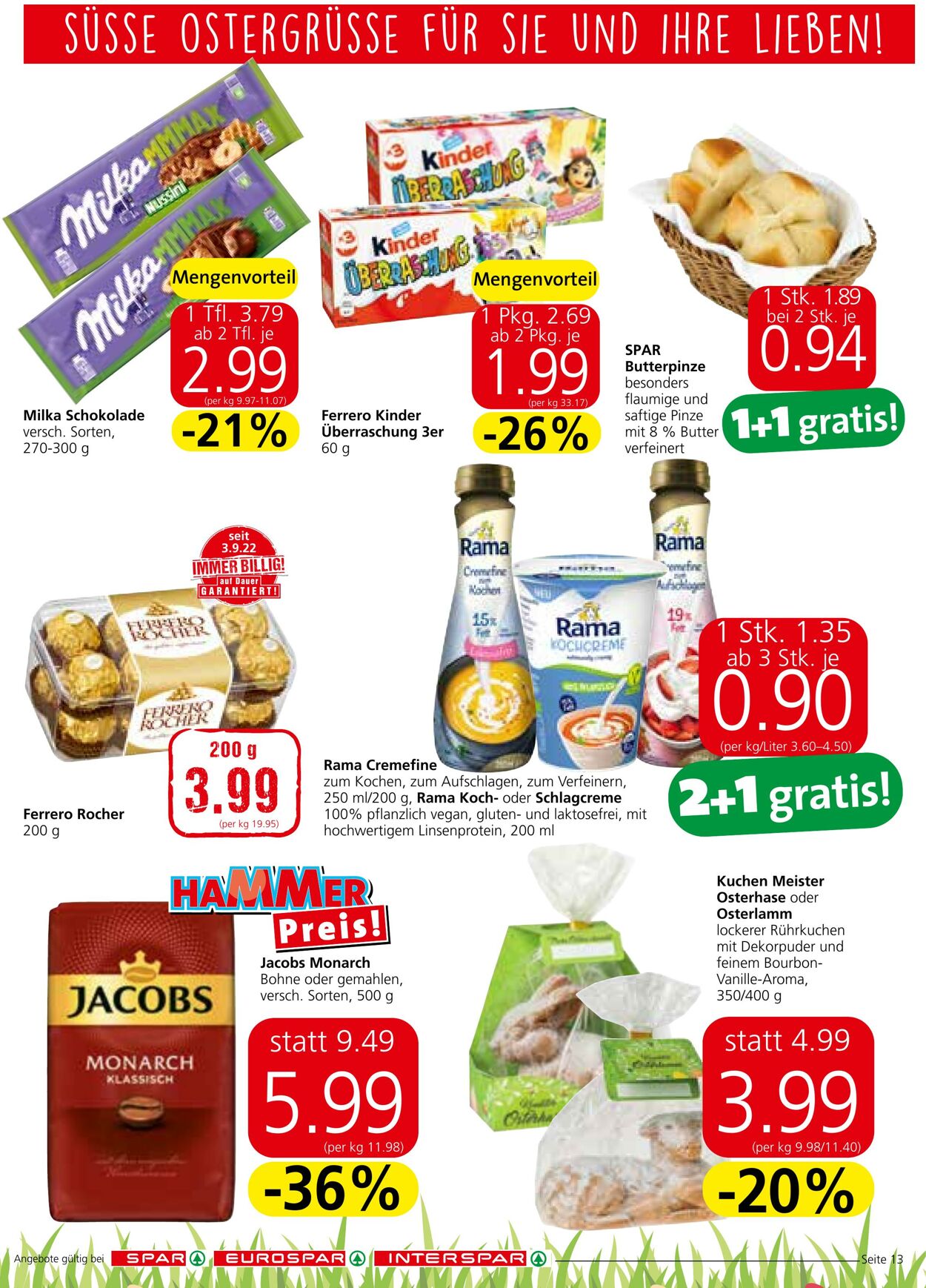 Prospekt Spar 04.04.2023 - 12.04.2023