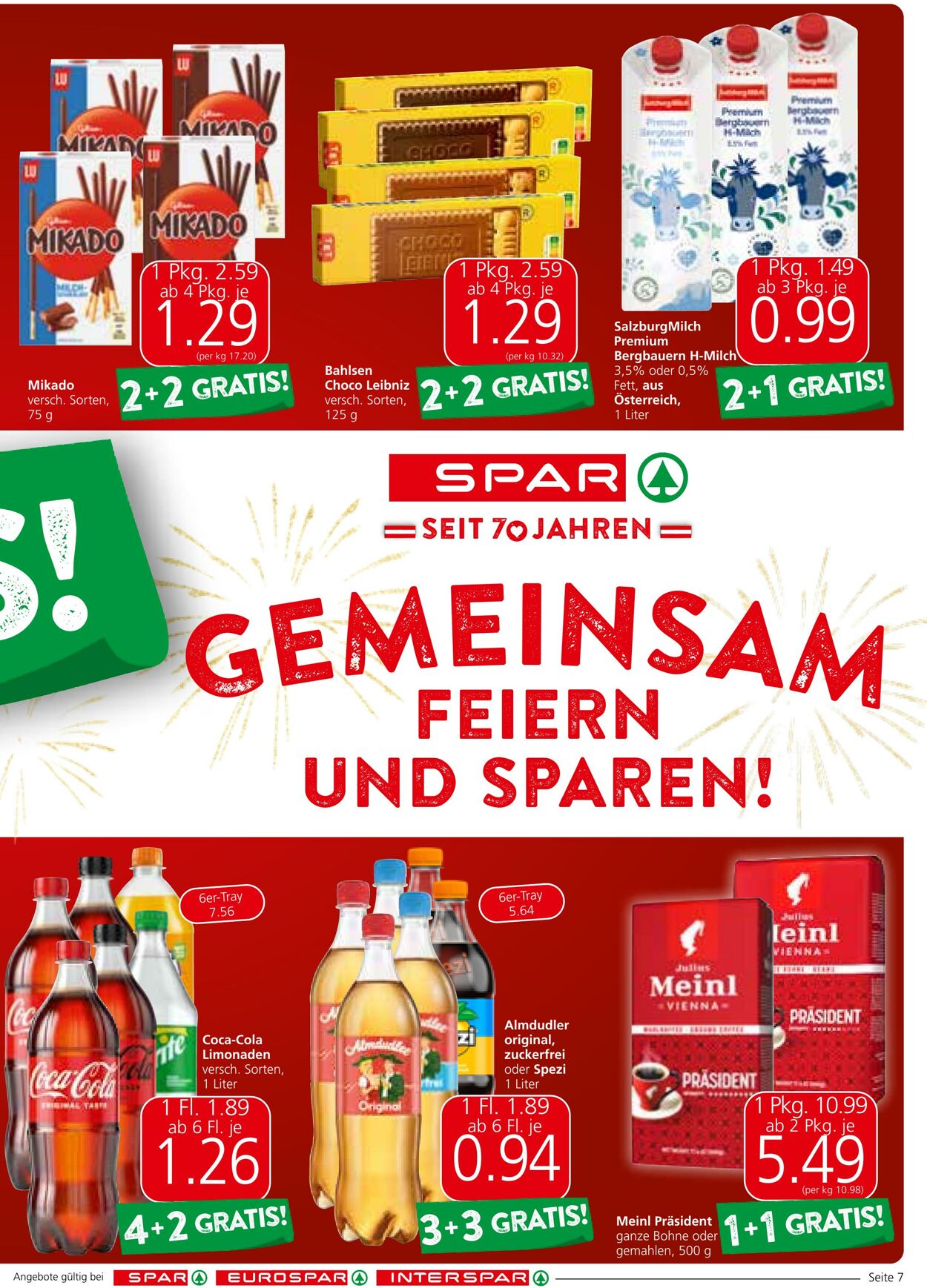 Prospekt Spar 13.06.2024 - 26.06.2024