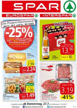 Prospekt Spar 27.07.2023 - 02.08.2023