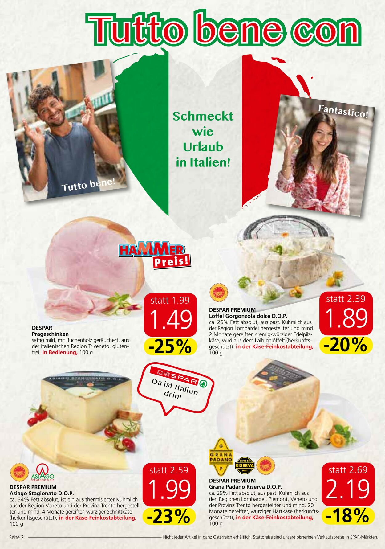 Prospekt Spar 28.09.2023 - 11.10.2023