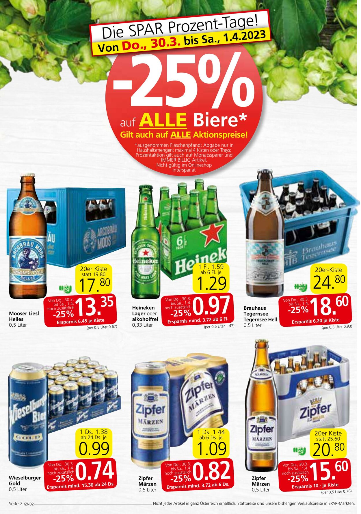 Prospekt Spar 30.03.2023 - 12.04.2023