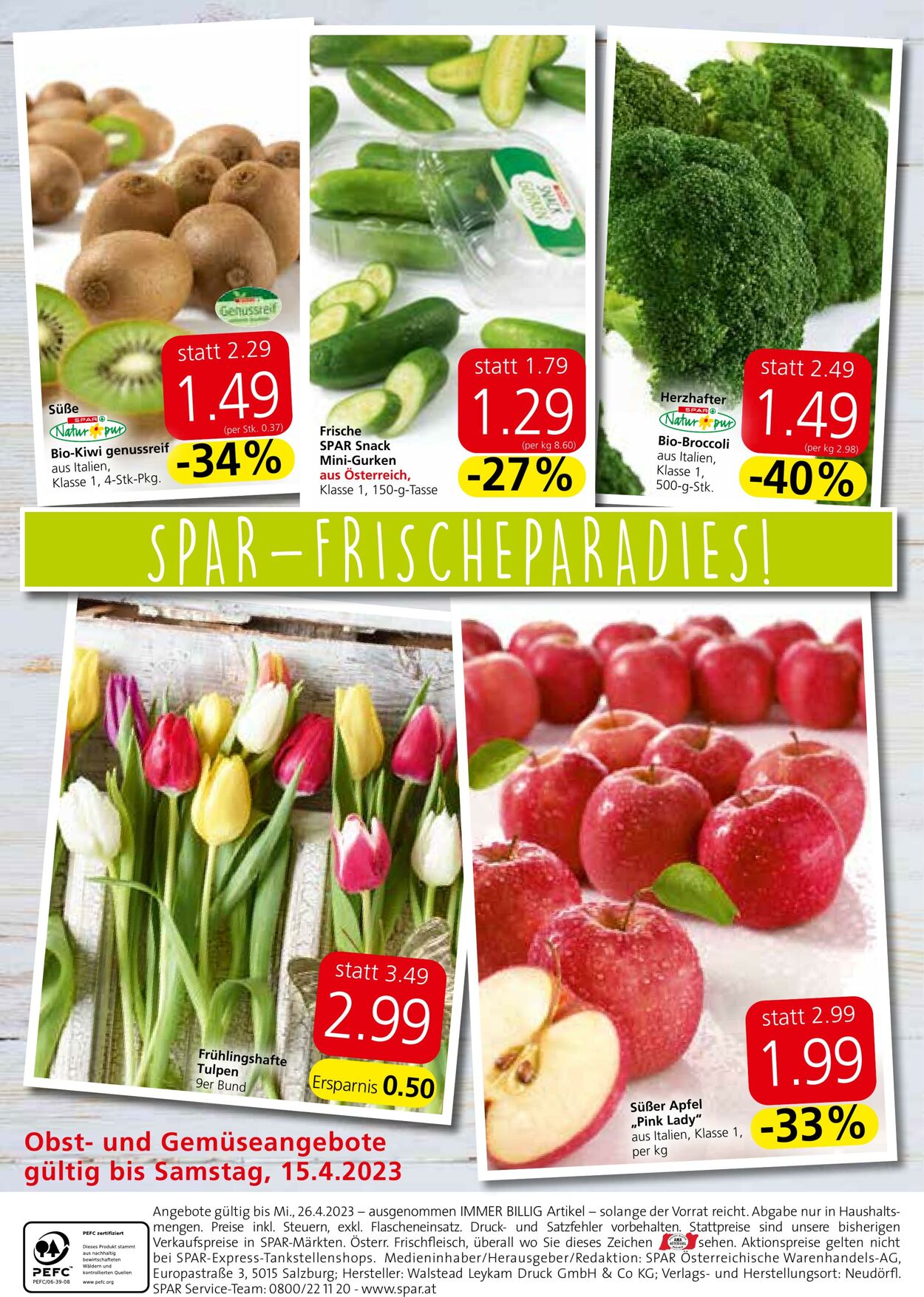 Prospekt Spar 13.04.2023 - 26.04.2023