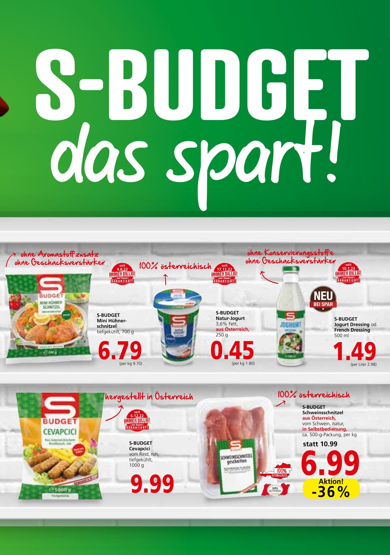 Prospekt Spar 23.02.2023 - 01.03.2023