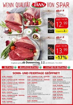 Prospekt Spar 02.02.2023 - 15.02.2023