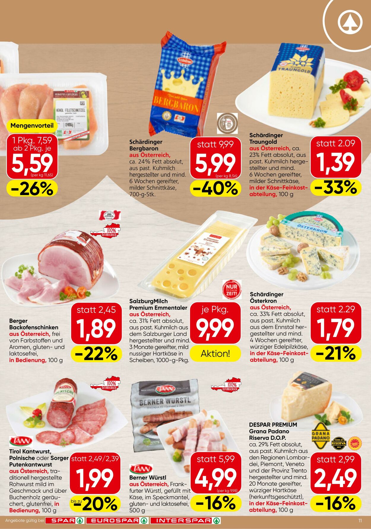 Prospekt Spar 16.01.2025 - 29.01.2025