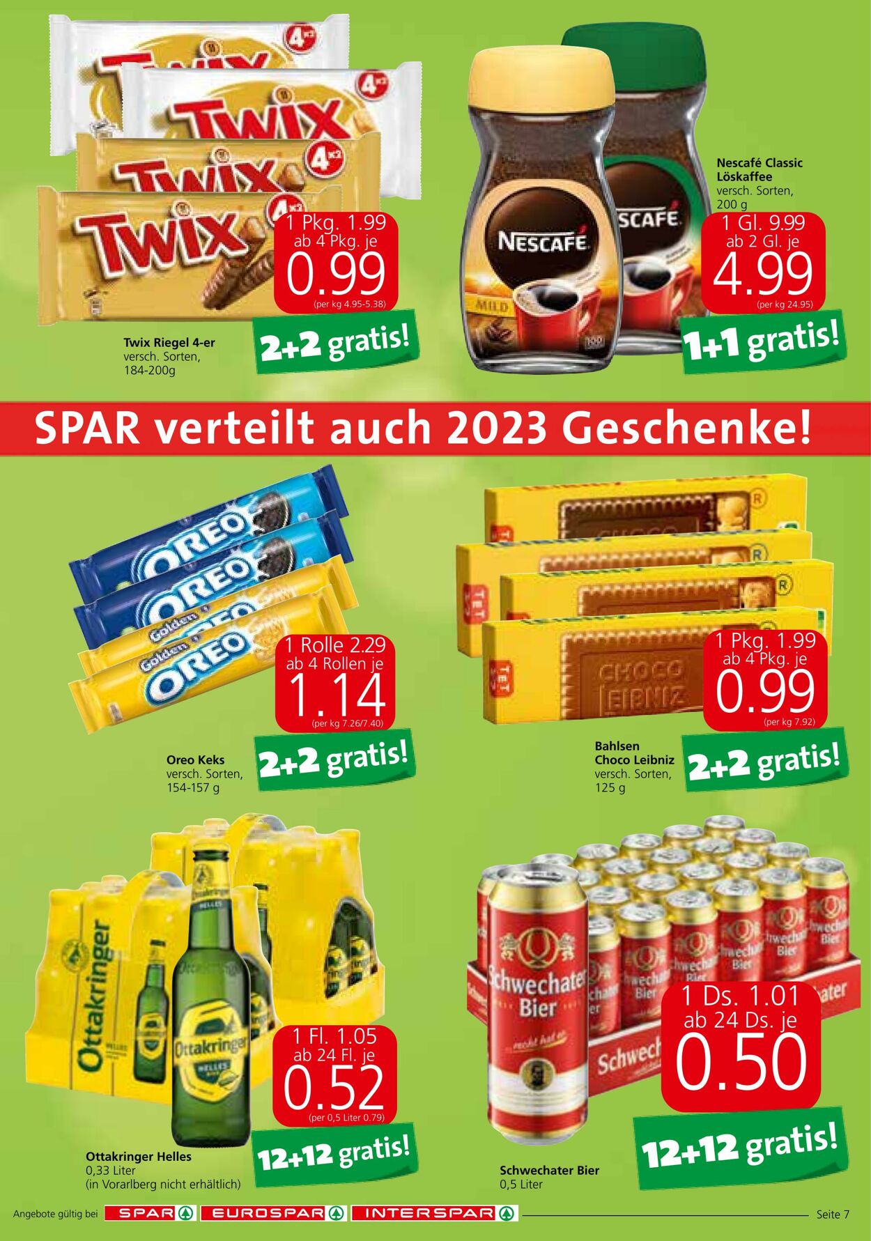 Prospekt Spar 19.01.2023 - 01.02.2023