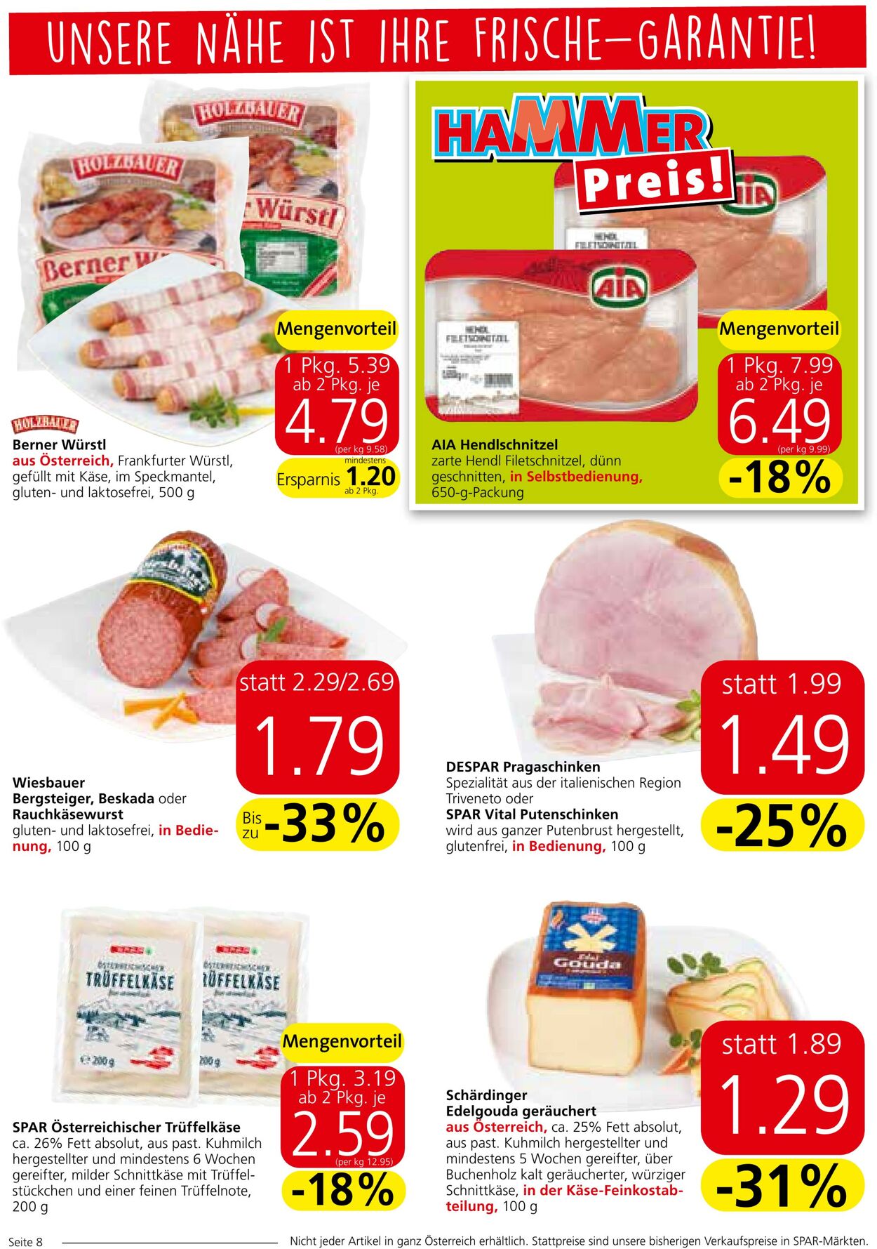 Prospekt Spar 26.01.2023 - 01.02.2023