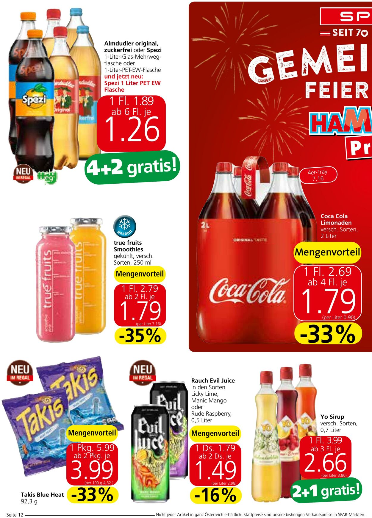 Prospekt Spar 04.04.2024 - 17.04.2024