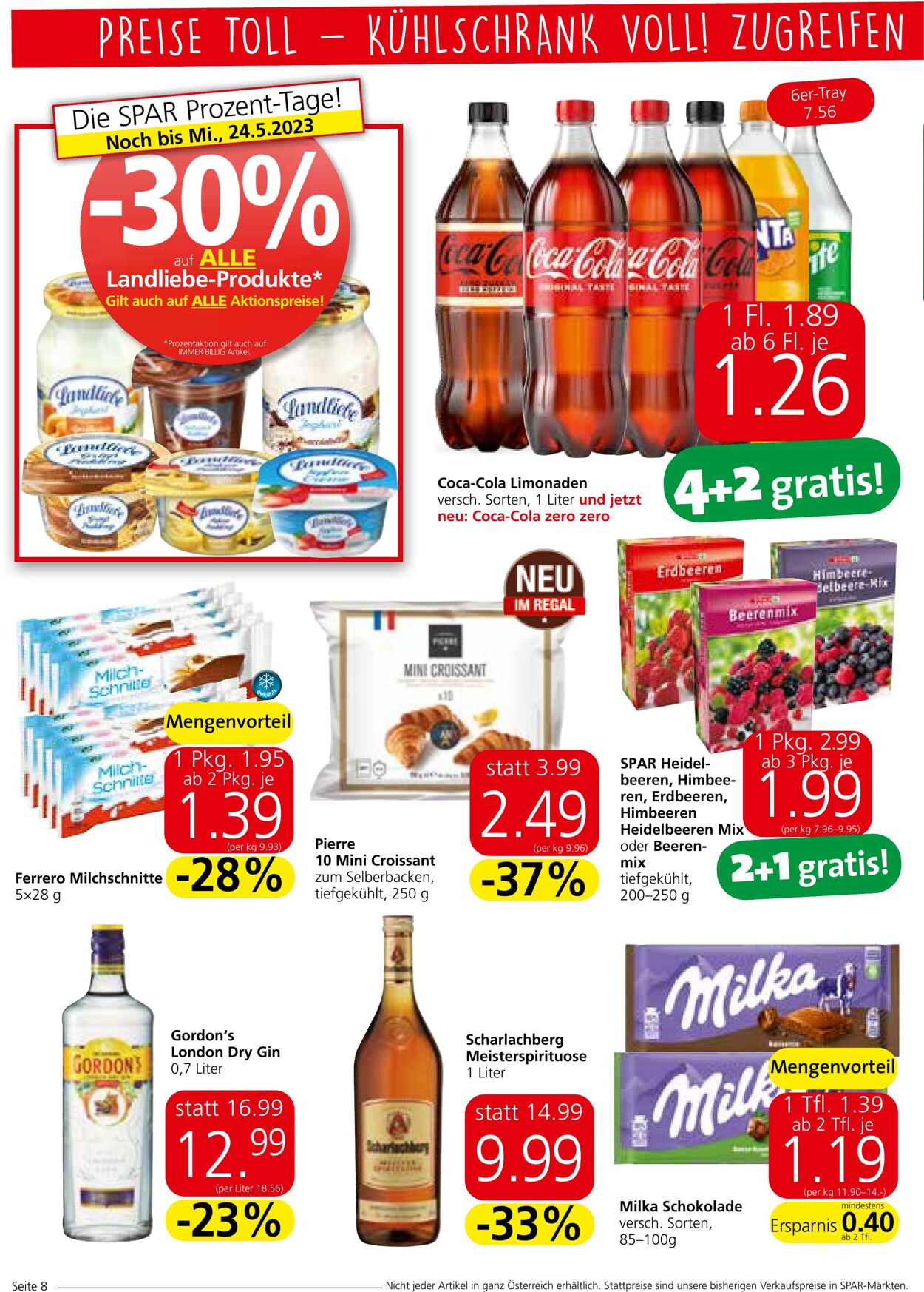 Prospekt Spar 17.05.2023 - 24.05.2023