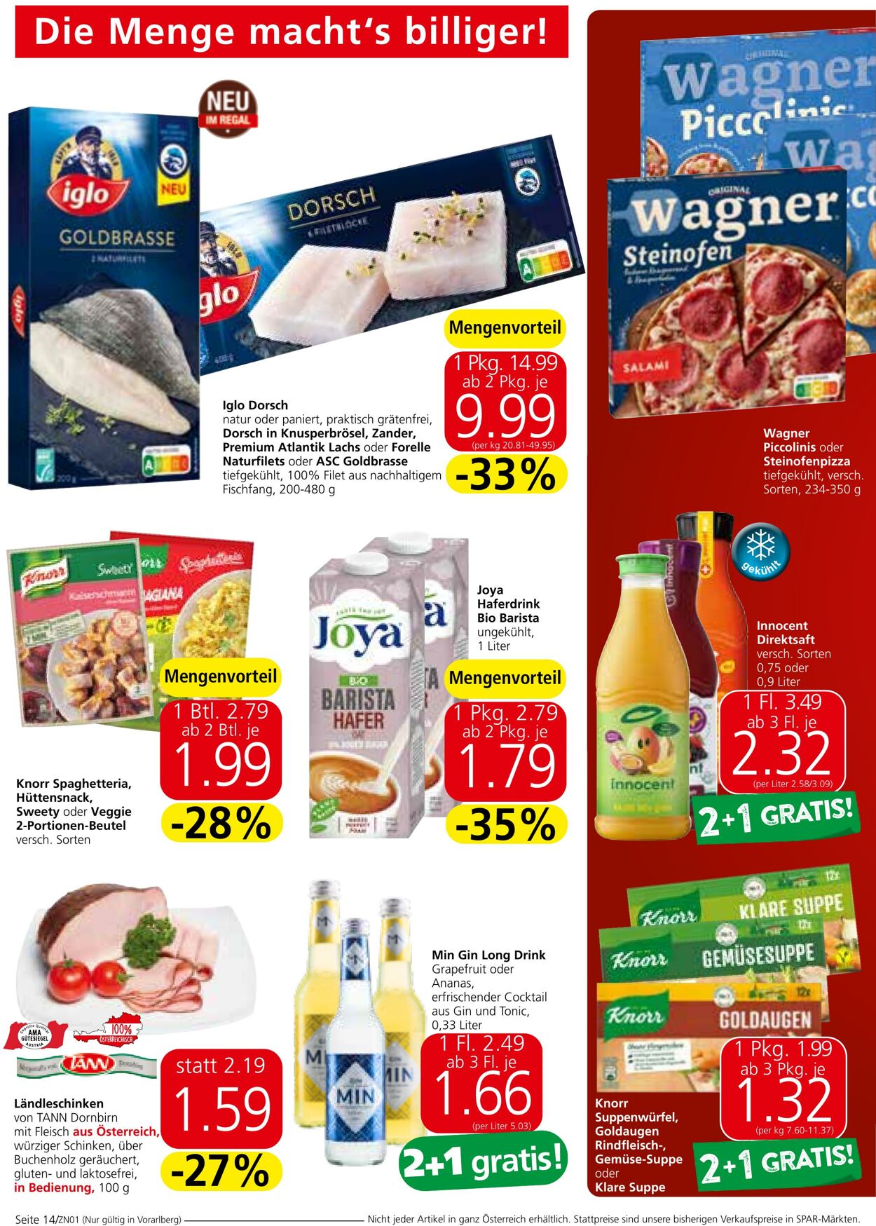 Prospekt Spar 27.06.2024 - 10.07.2024