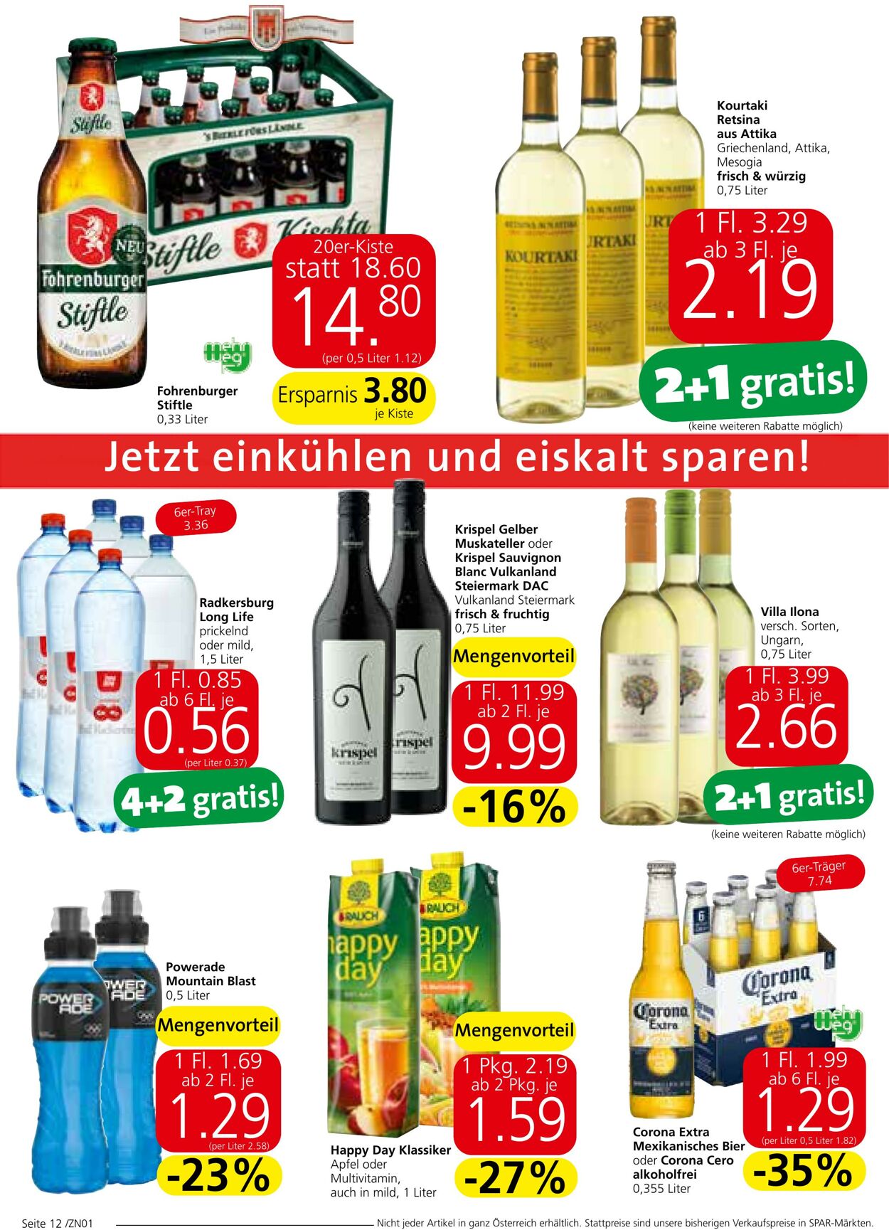 Prospekt Spar 17.08.2023 - 30.08.2023