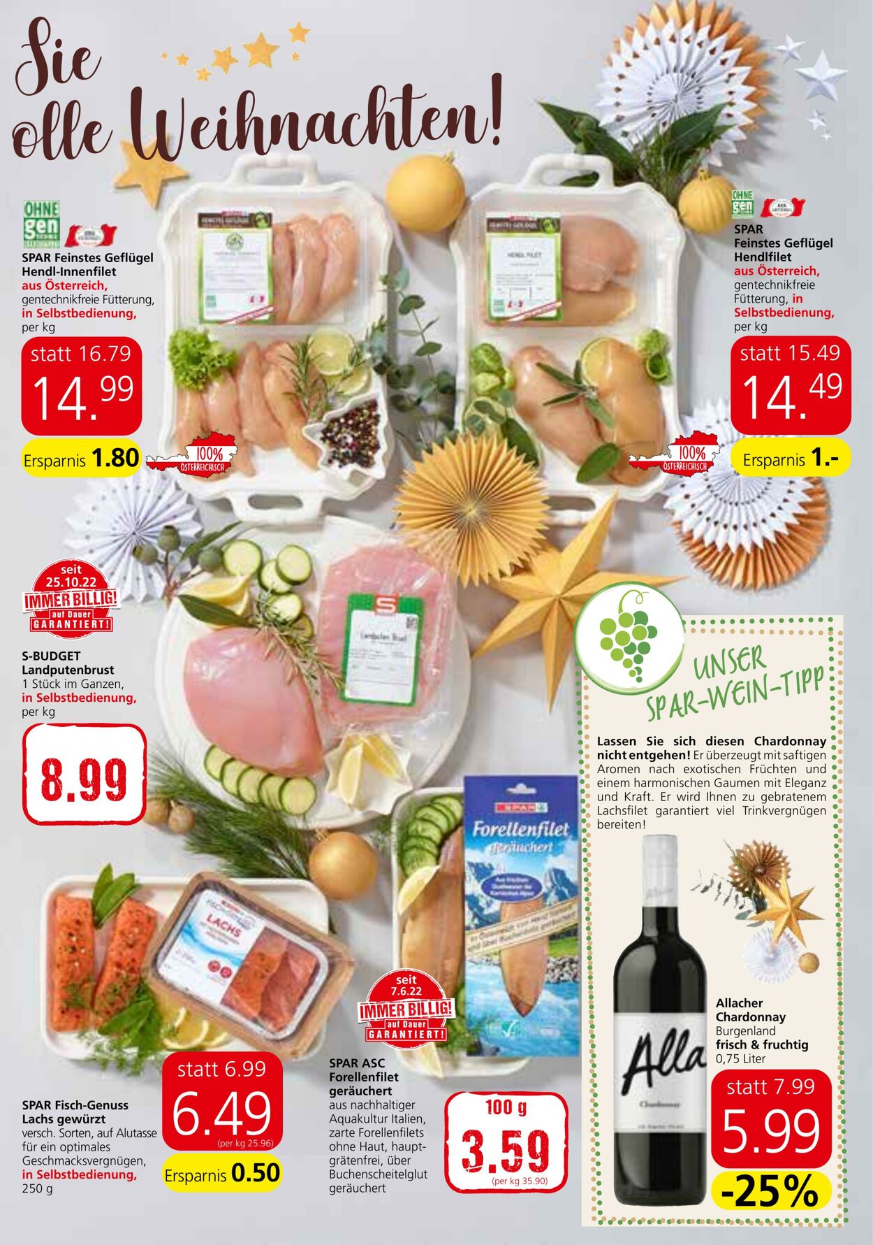 Prospekt Spar 15.12.2022 - 31.12.2022