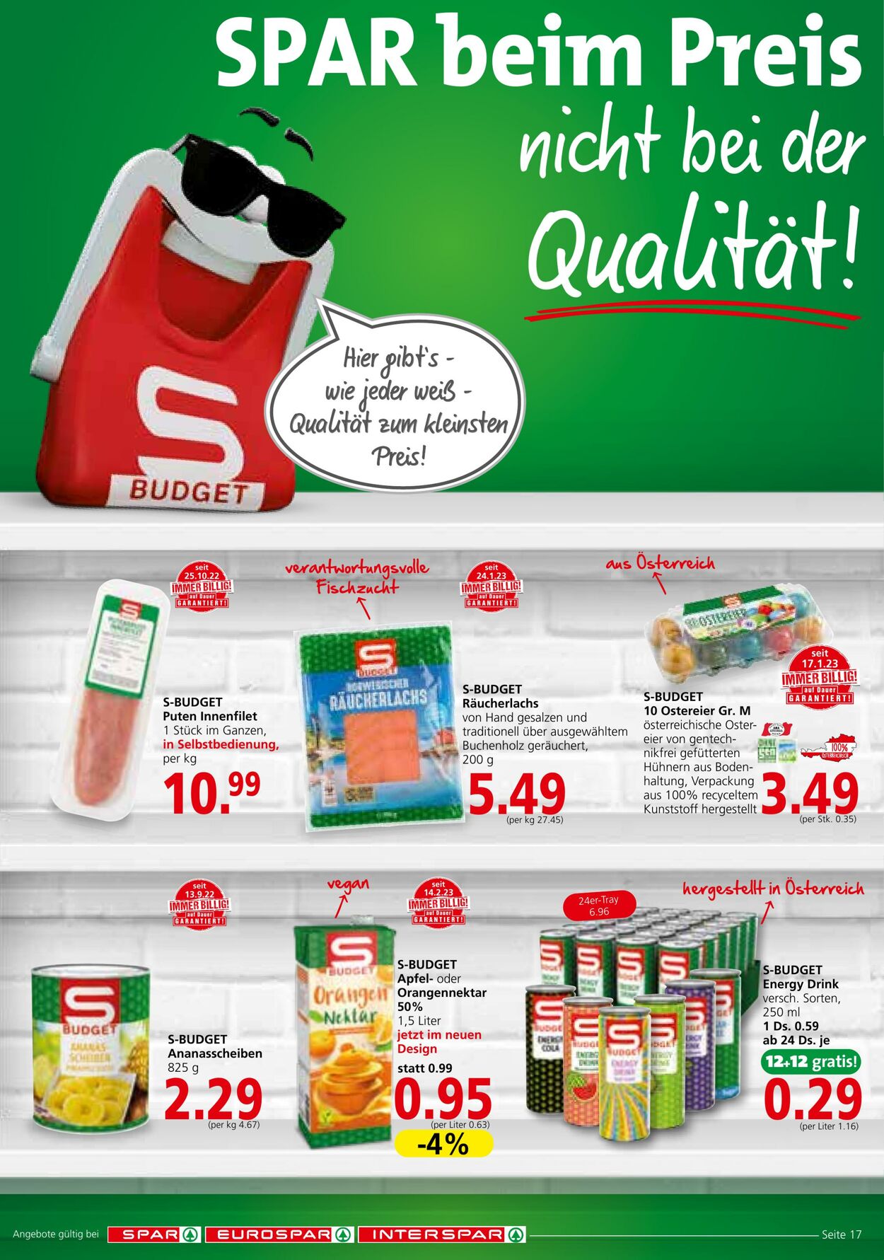 Prospekt Spar 16.03.2023 - 29.03.2023