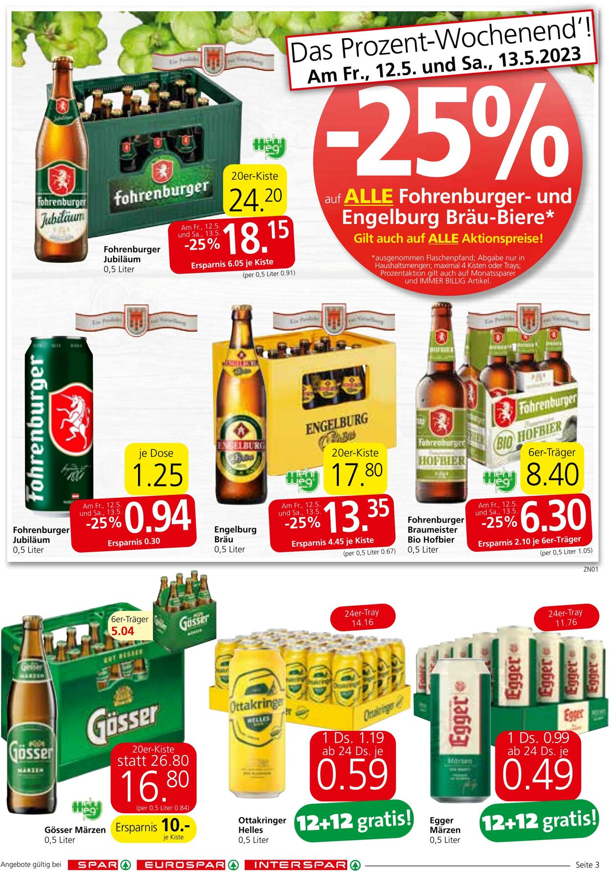 Prospekt Spar 11.05.2023 - 24.05.2023