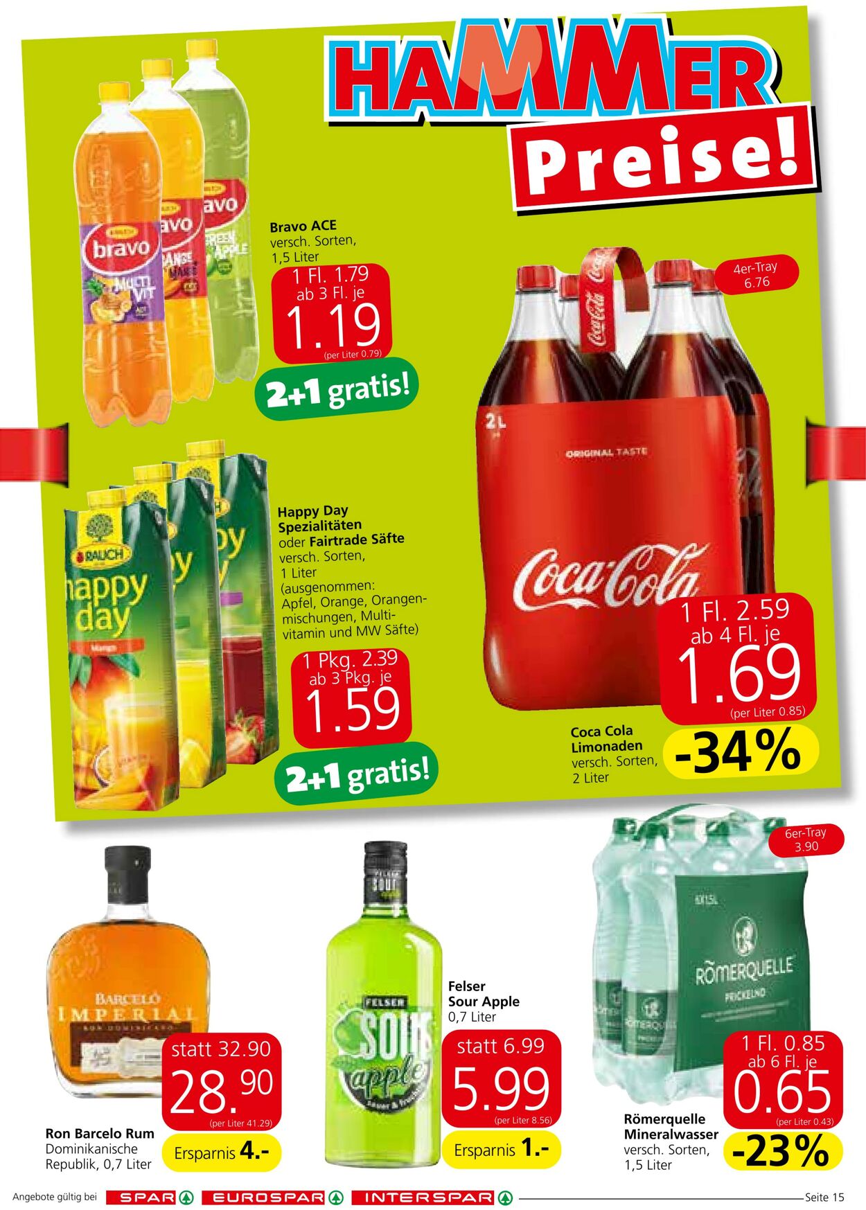 Prospekt Spar 07.06.2023 - 21.06.2023