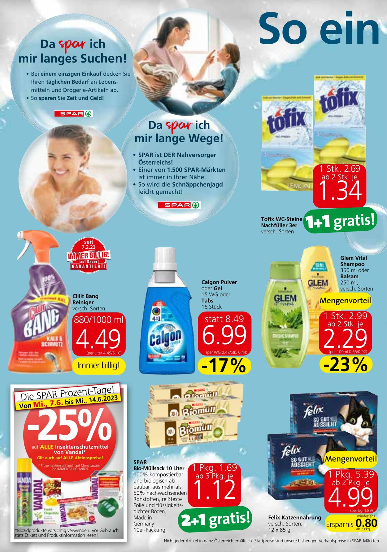 Prospekt Spar 07.06.2023 - 21.06.2023