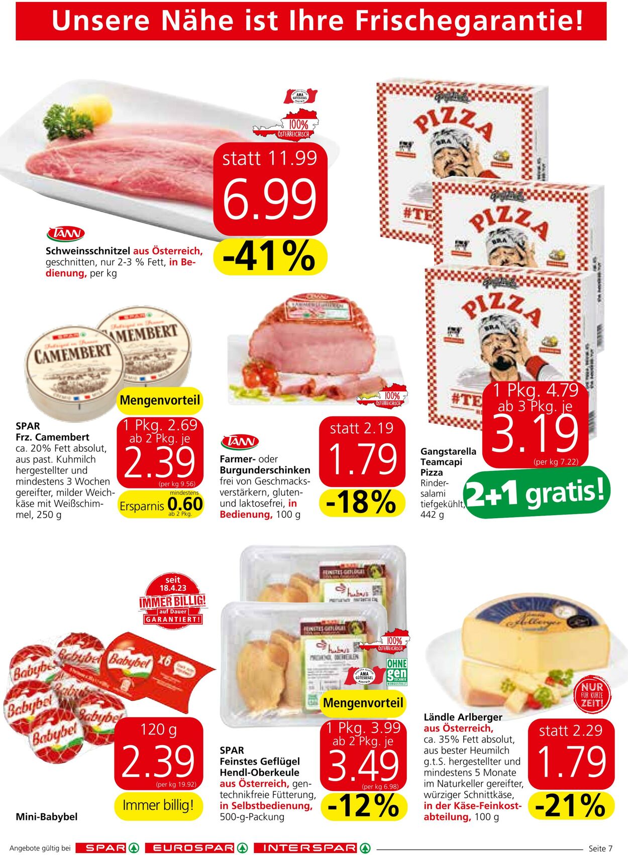 Prospekt Spar 06.06.2024 - 12.06.2024