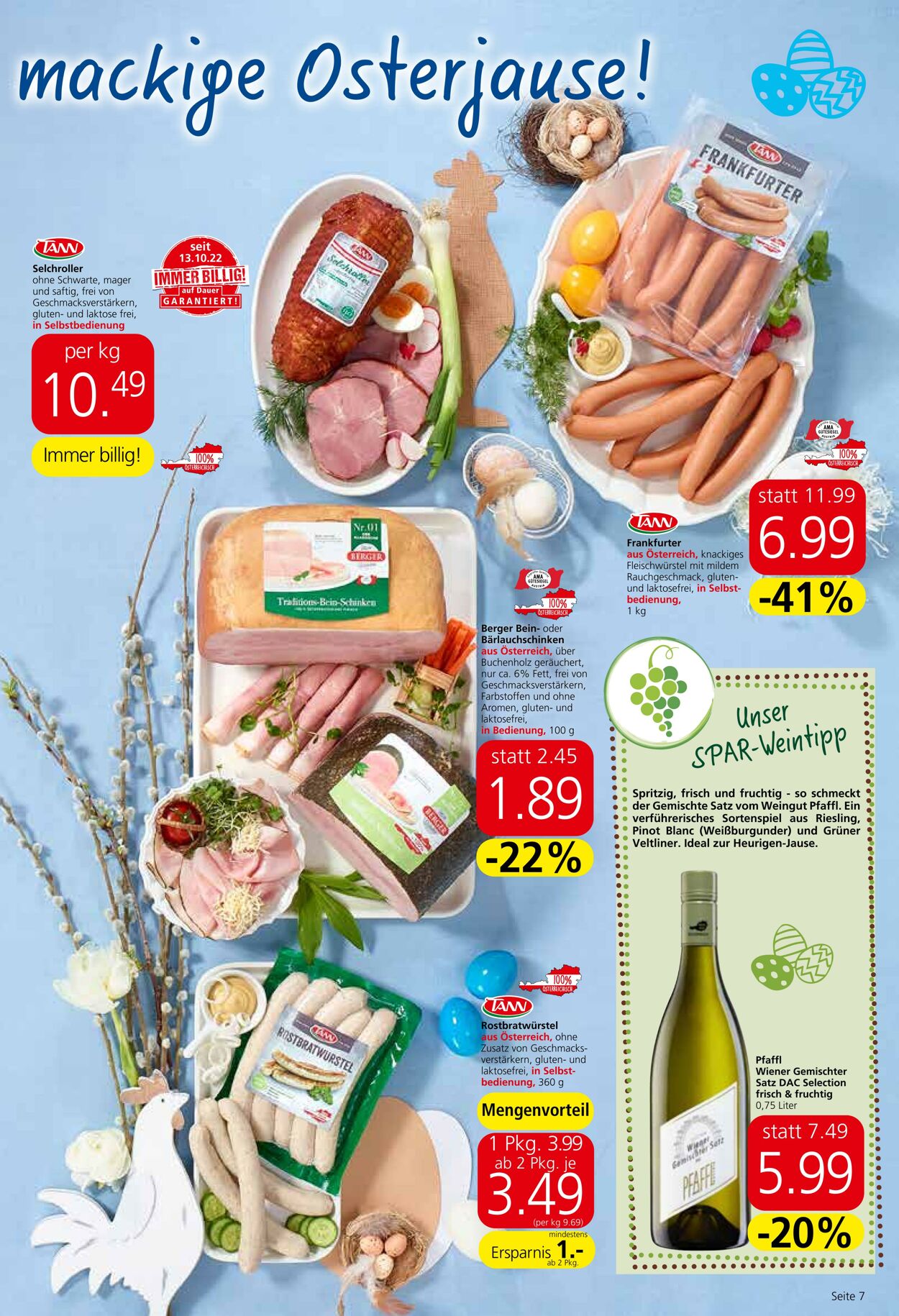 Prospekt Spar 21.03.2024 - 03.04.2024