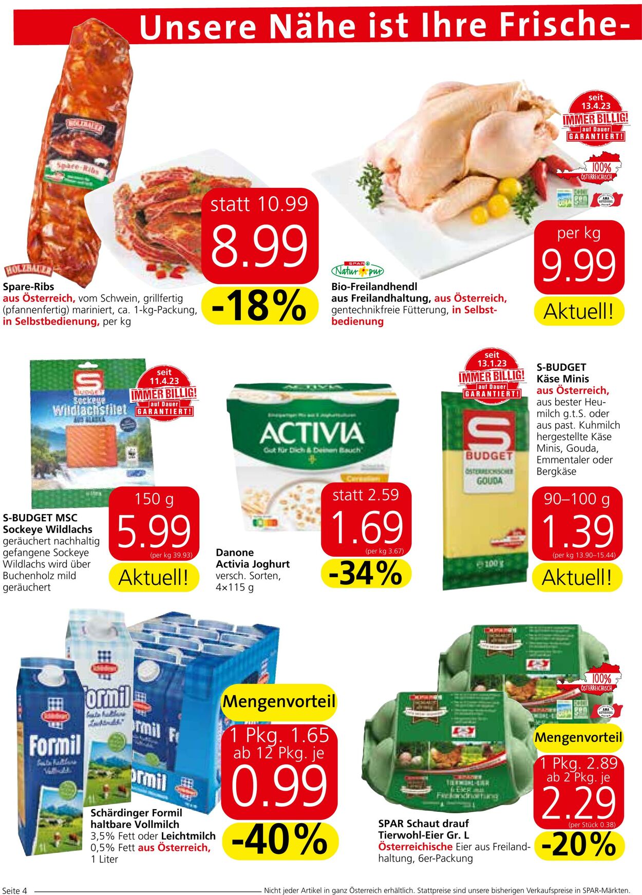 Prospekt Spar 04.05.2023 - 10.05.2023