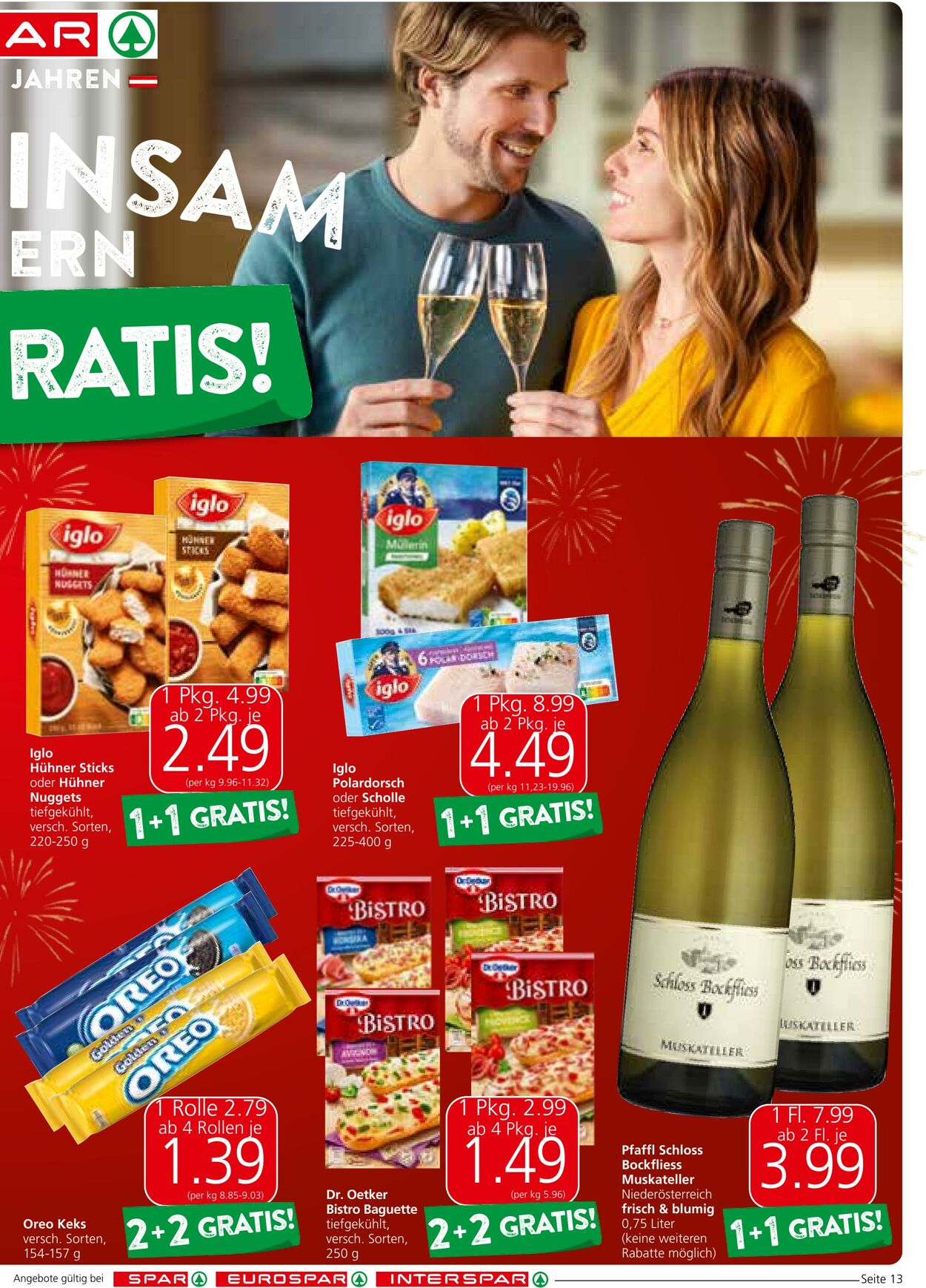 Prospekt Spar 11.07.2024 - 24.07.2024