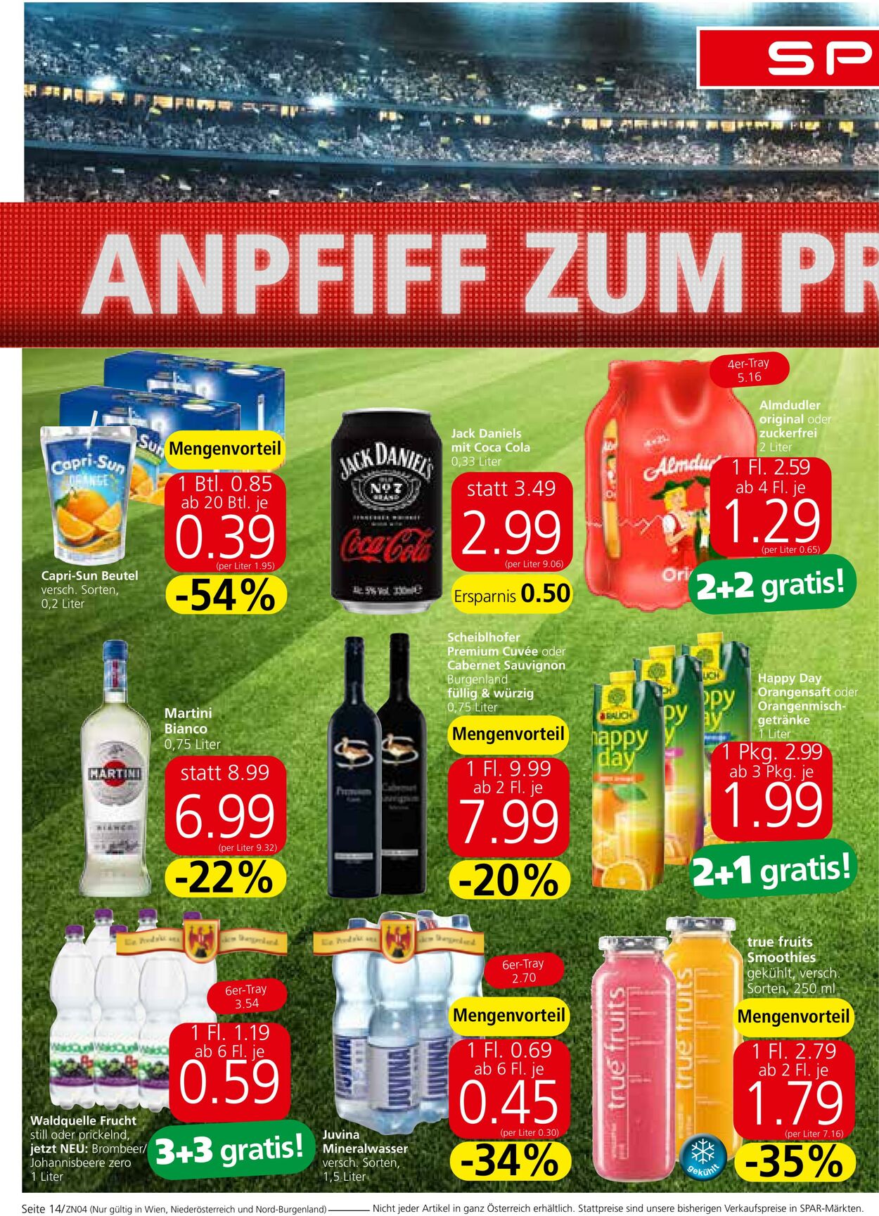 Prospekt Spar 11.07.2024 - 24.07.2024