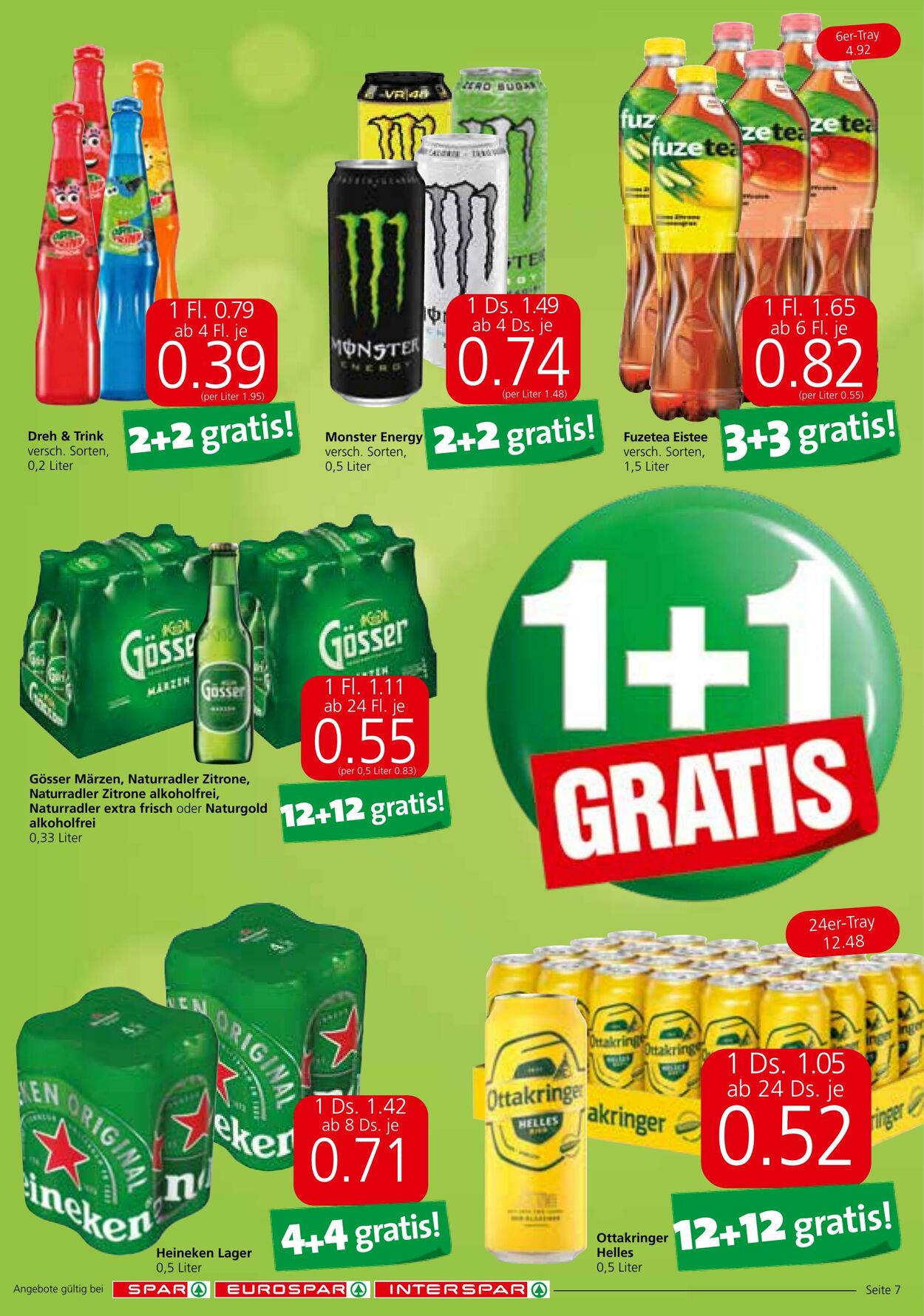 Prospekt Spar 25.08.2022 - 07.09.2022