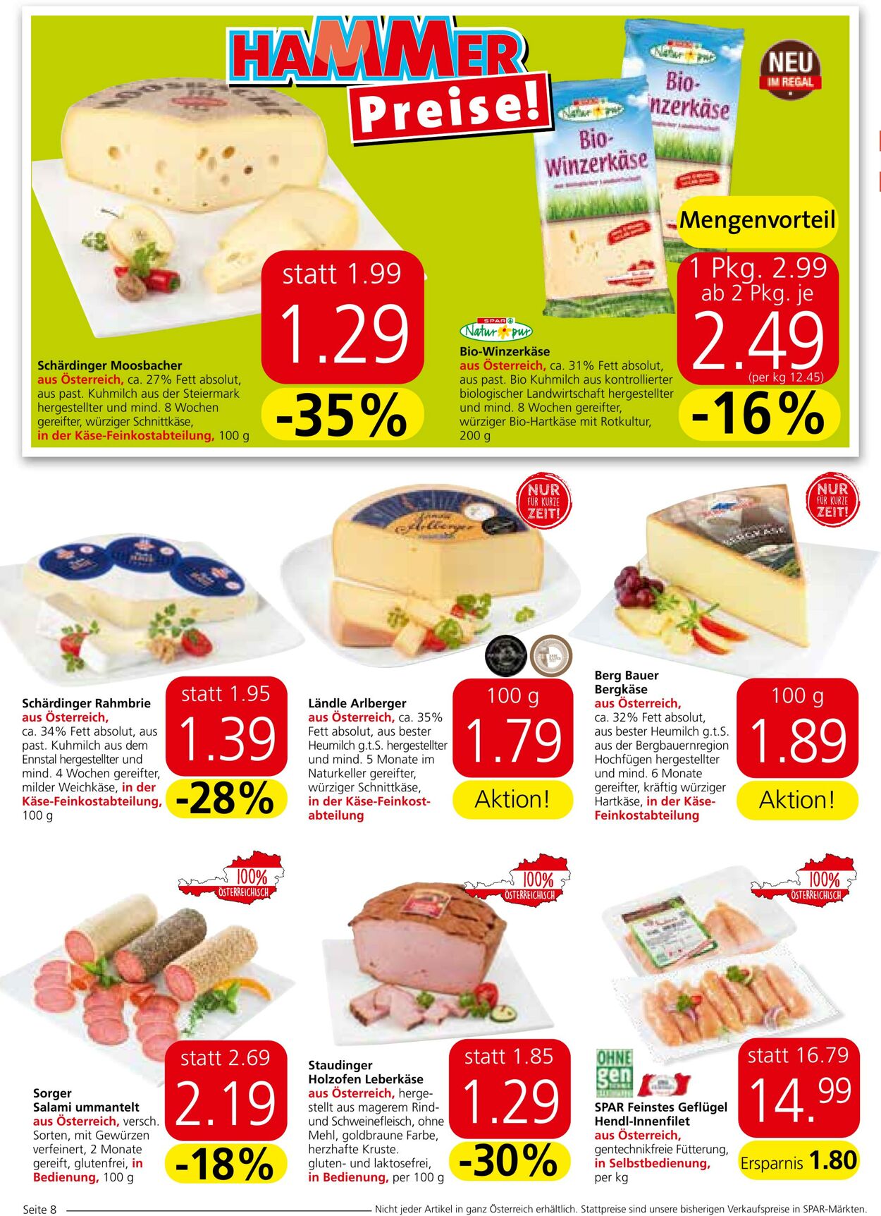 Prospekt Spar 06.10.2022 - 19.10.2022