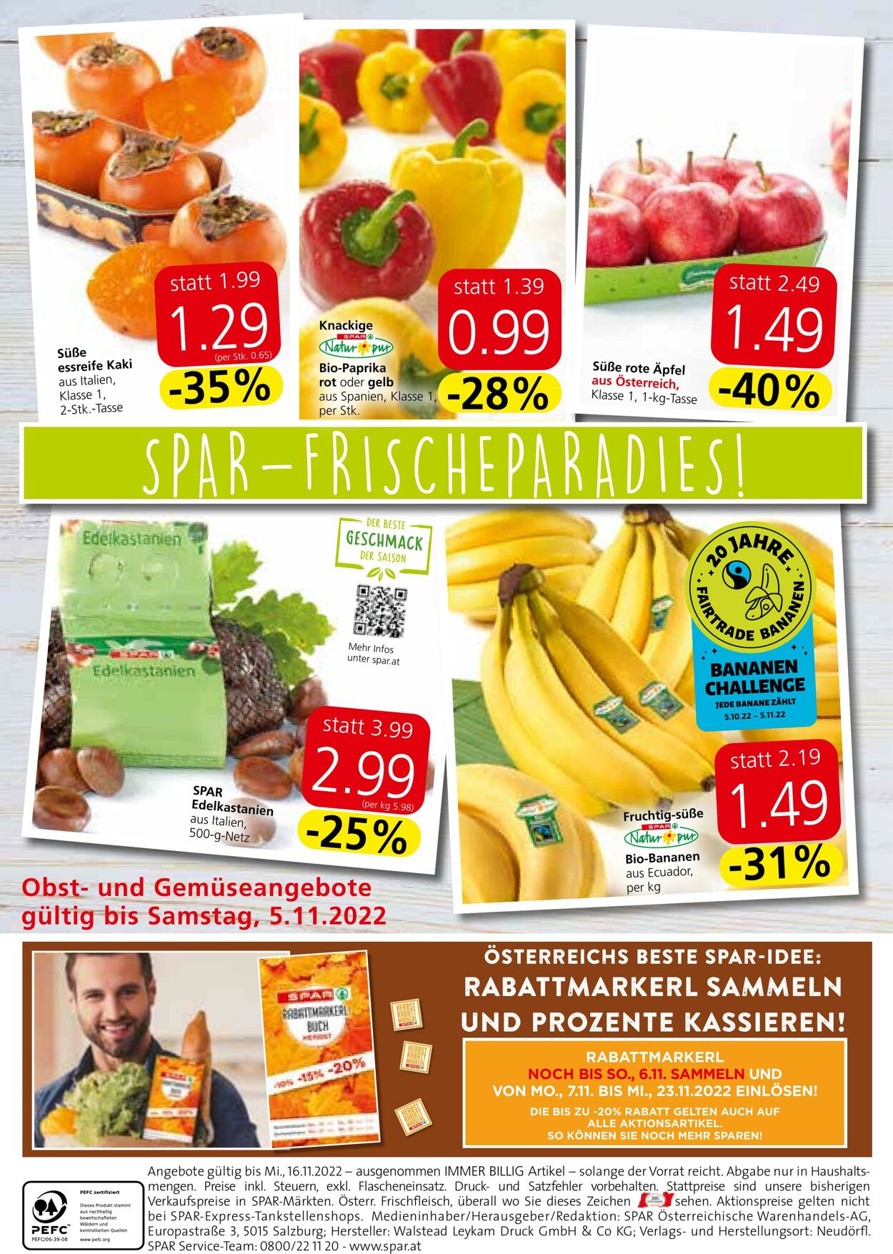 Prospekt Spar 03.11.2022 - 16.11.2022