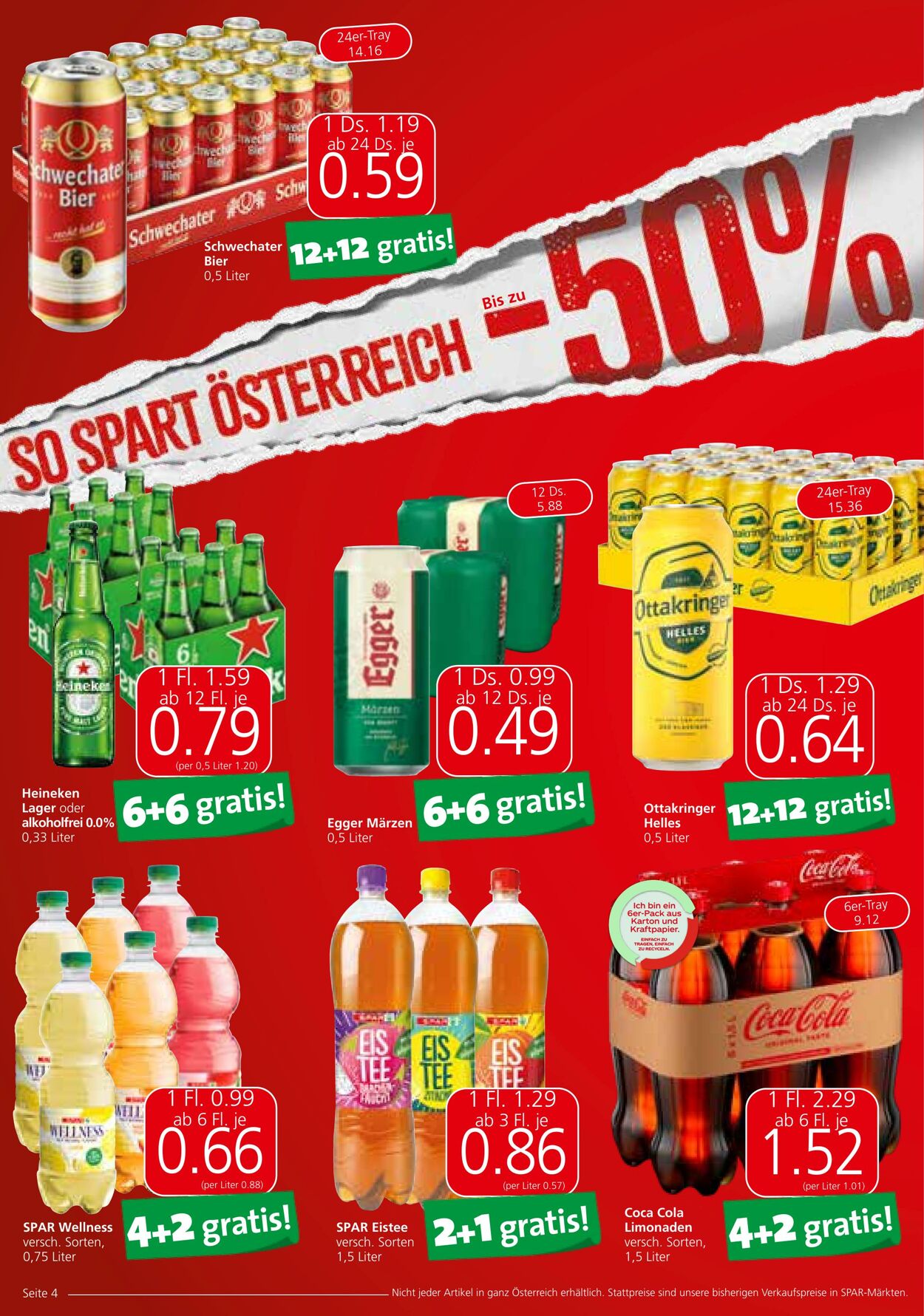 Prospekt Spar 09.11.2023 - 22.11.2023