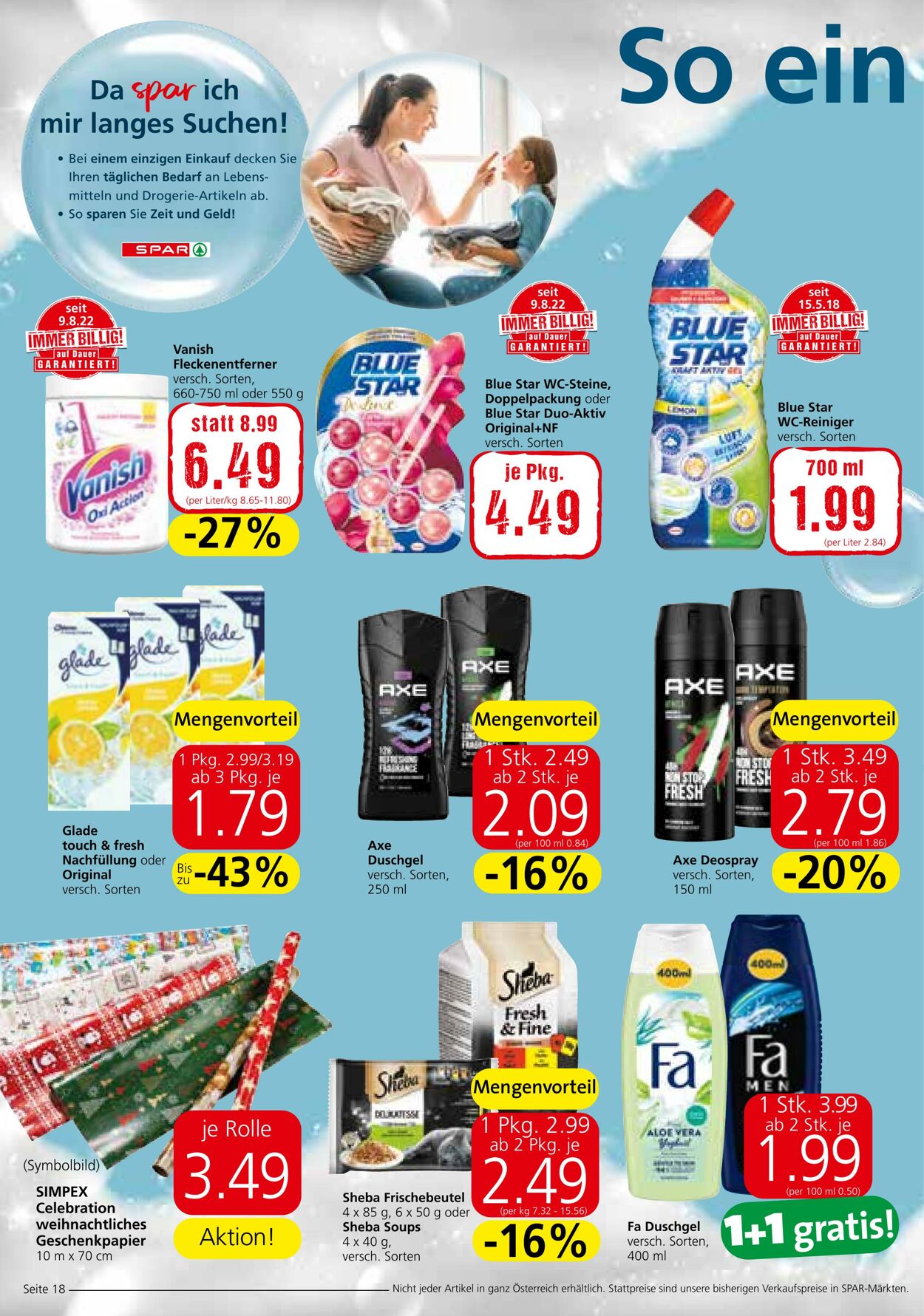 Prospekt Spar 15.12.2022 - 31.12.2022