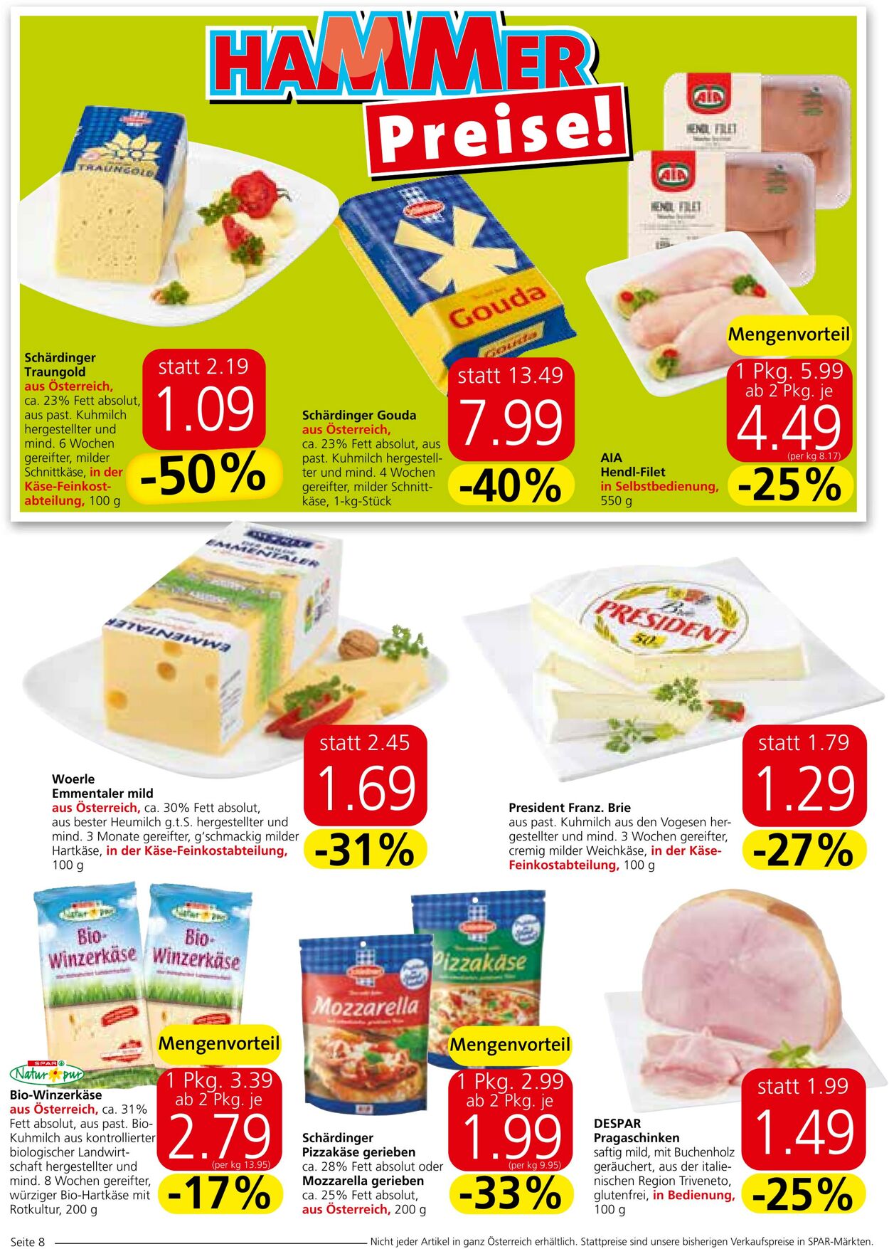 Prospekt Spar 16.03.2023 - 29.03.2023