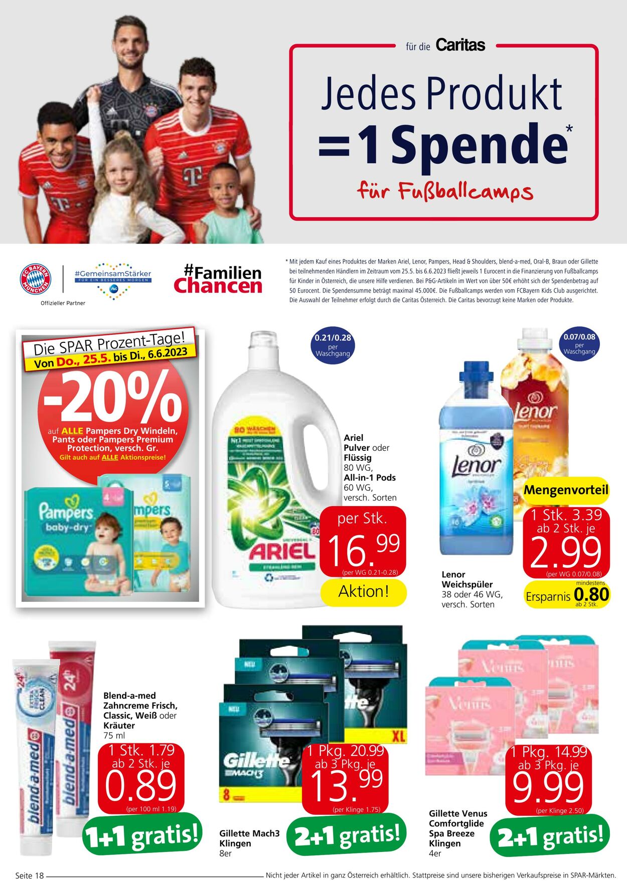 Prospekt Spar 25.05.2023 - 06.06.2023