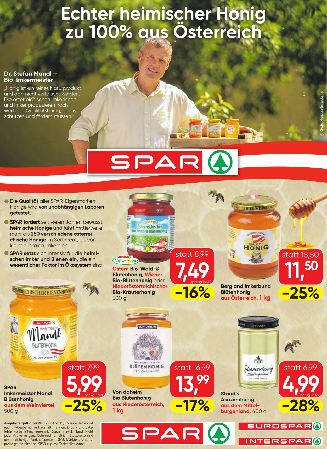 Prospekt Spar 18.01.2025 - 29.01.2025