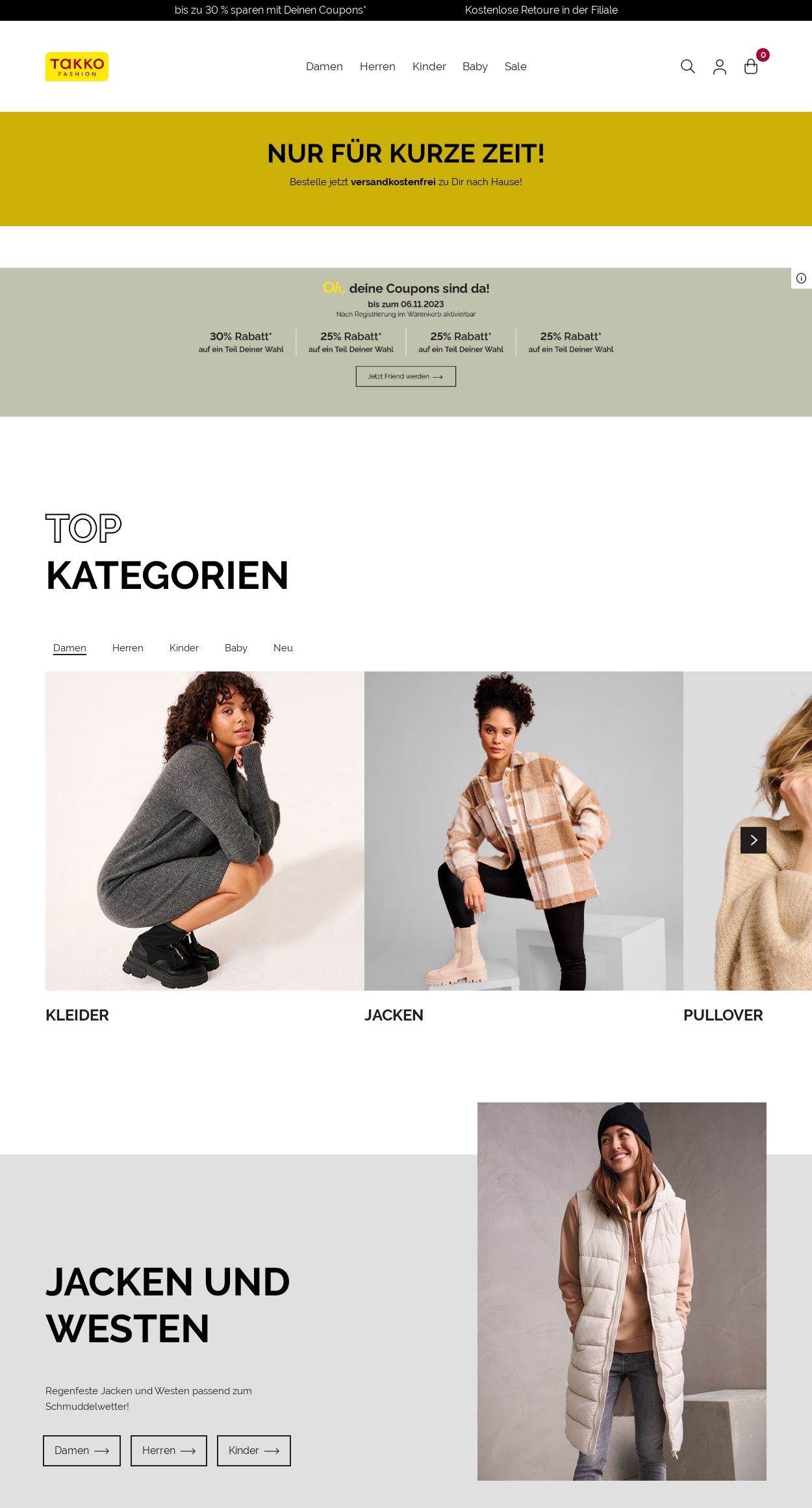 Prospekt Takko Fashion 06.11.2023 - 12.11.2023