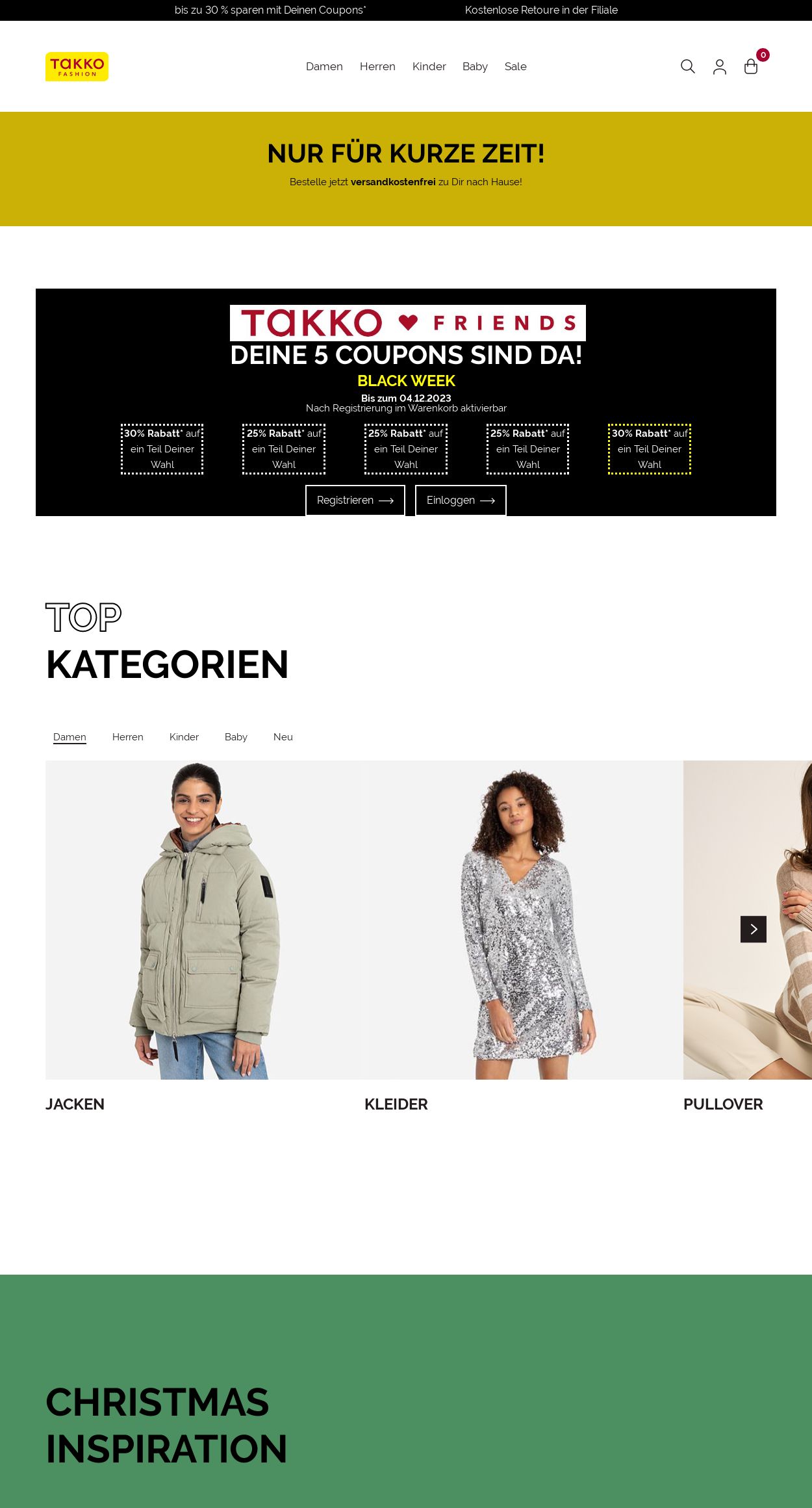 Prospekt Takko Fashion 04.12.2023 - 10.12.2023