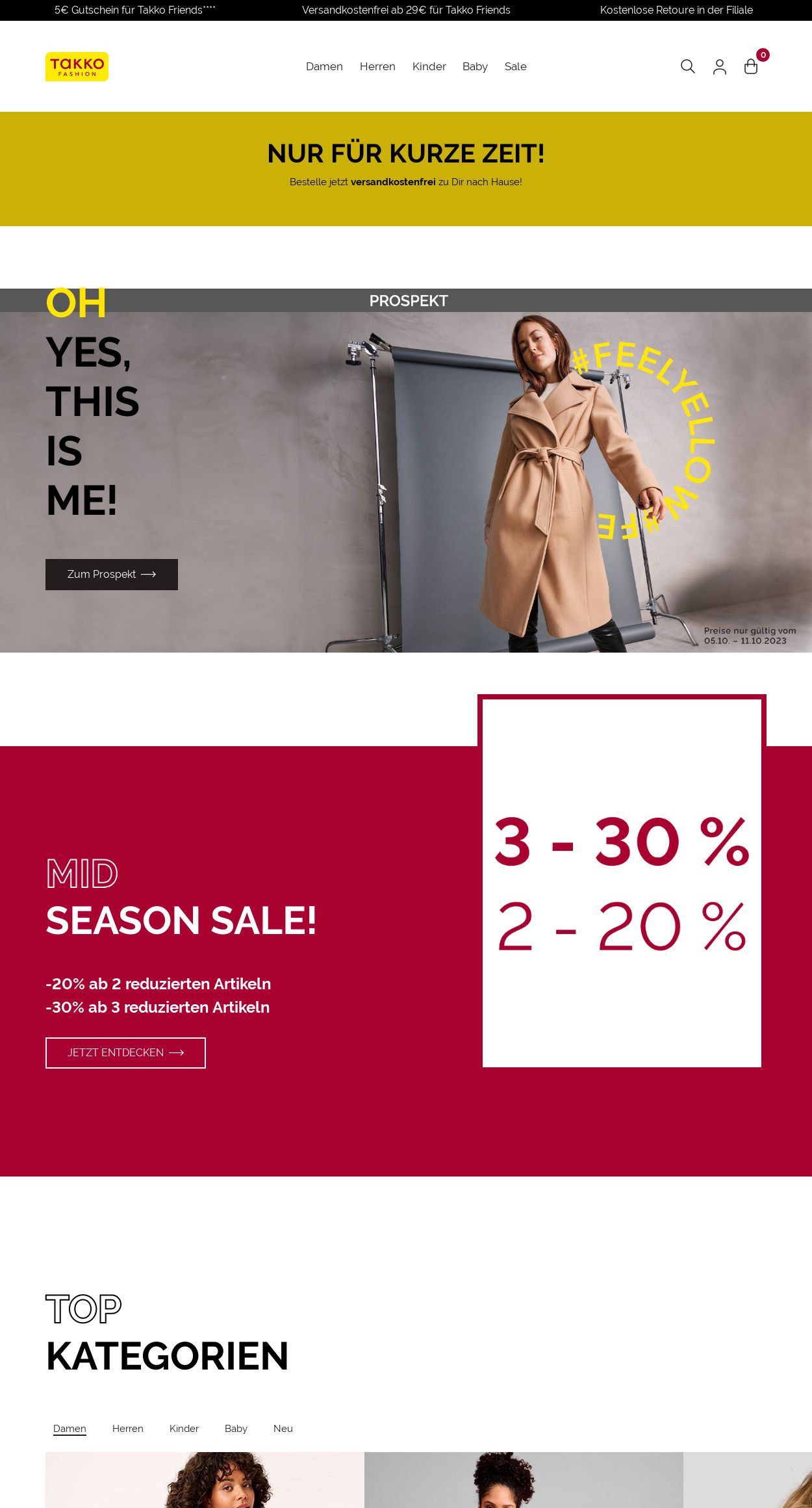 Prospekt Takko Fashion 09.10.2023 - 15.10.2023