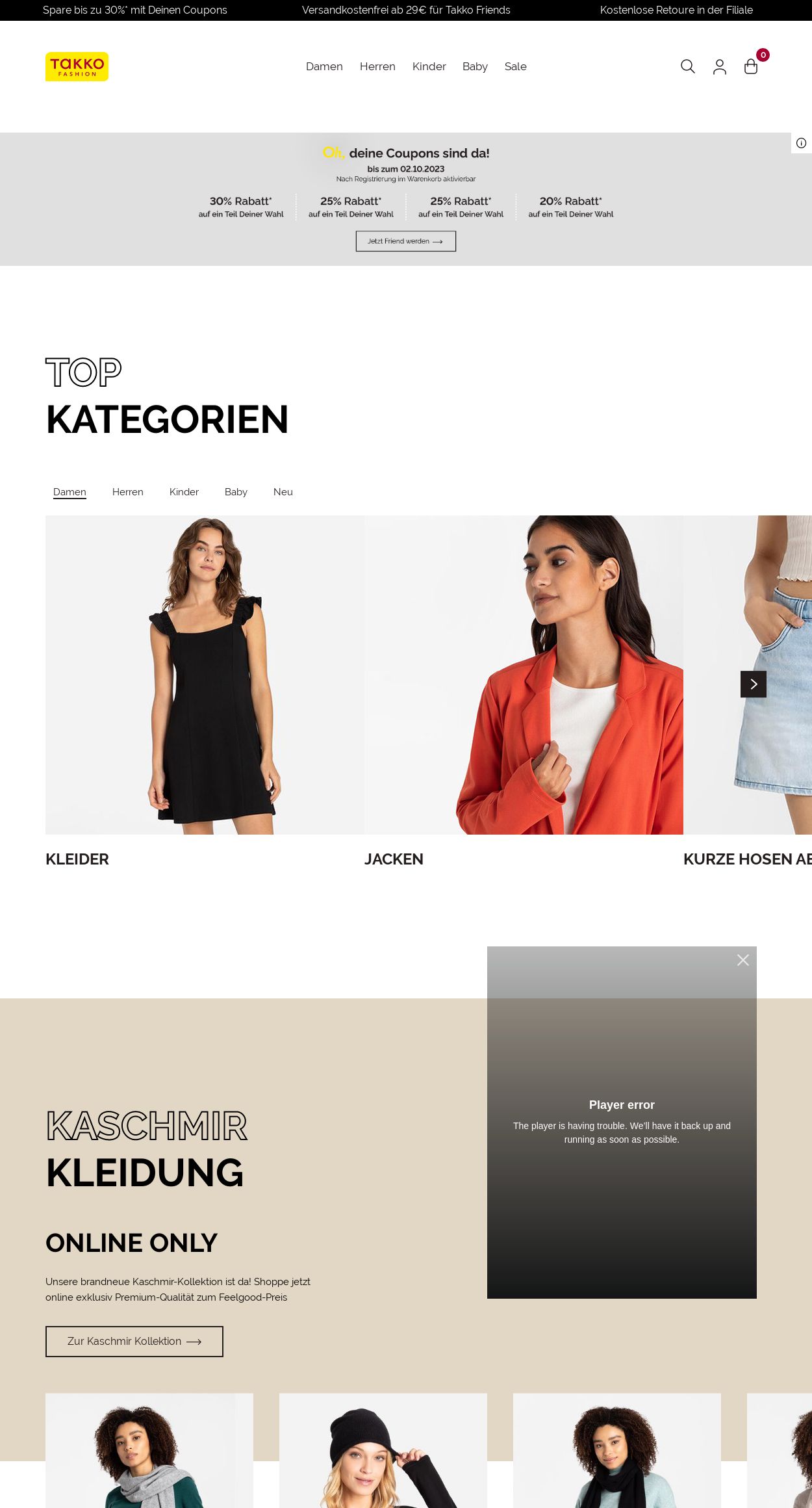 Prospekt Takko Fashion 02.10.2023 - 08.10.2023