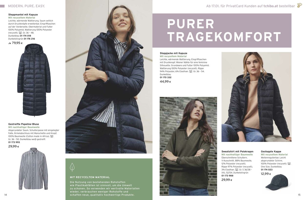 Prospekt Tchibo/Eduscho 01.01.2023 - 31.01.2023