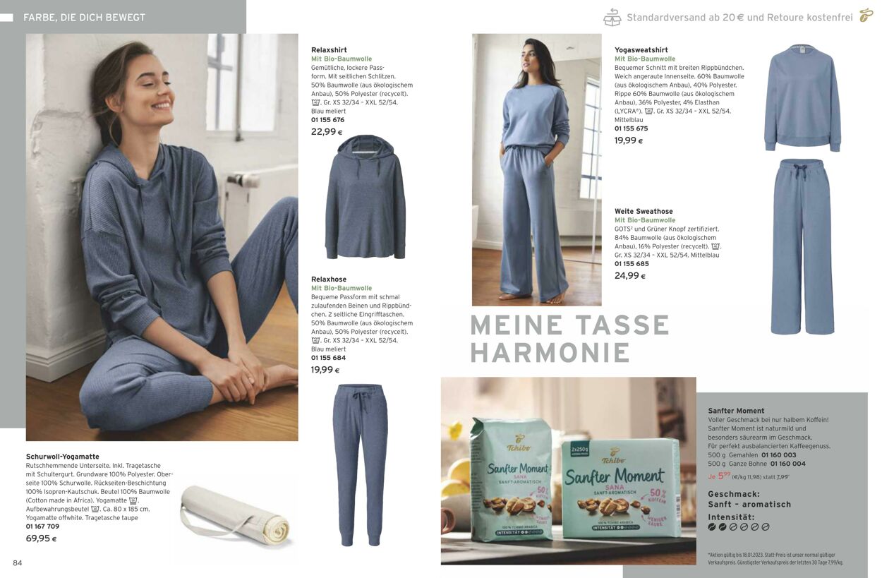 Prospekt Tchibo/Eduscho 01.01.2023 - 31.01.2023