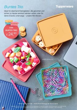 Prospekt Tupperware 08.05.2023 - 04.06.2023
