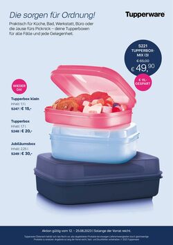 Prospekt Tupperware 12.06.2023 - 25.06.2023