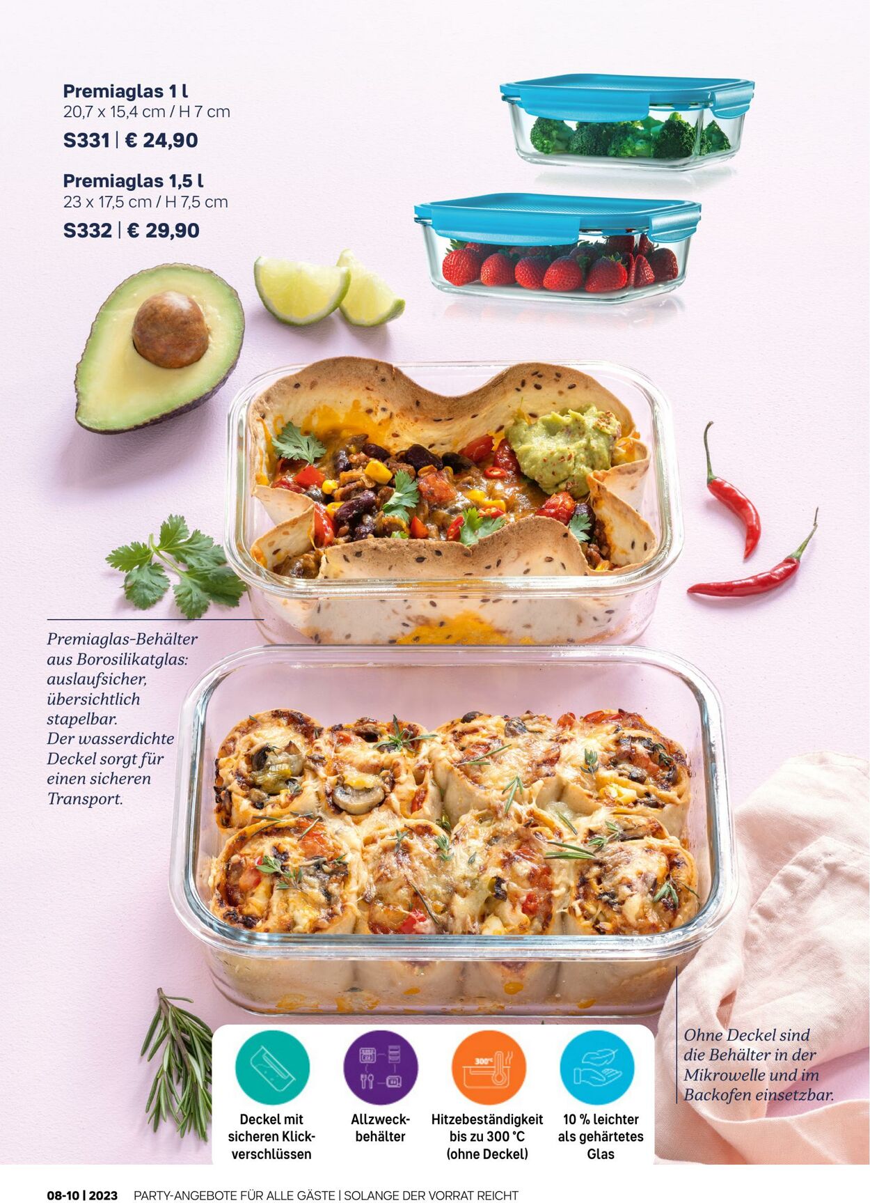 Prospekt Tupperware 07.08.2023 - 05.11.2023