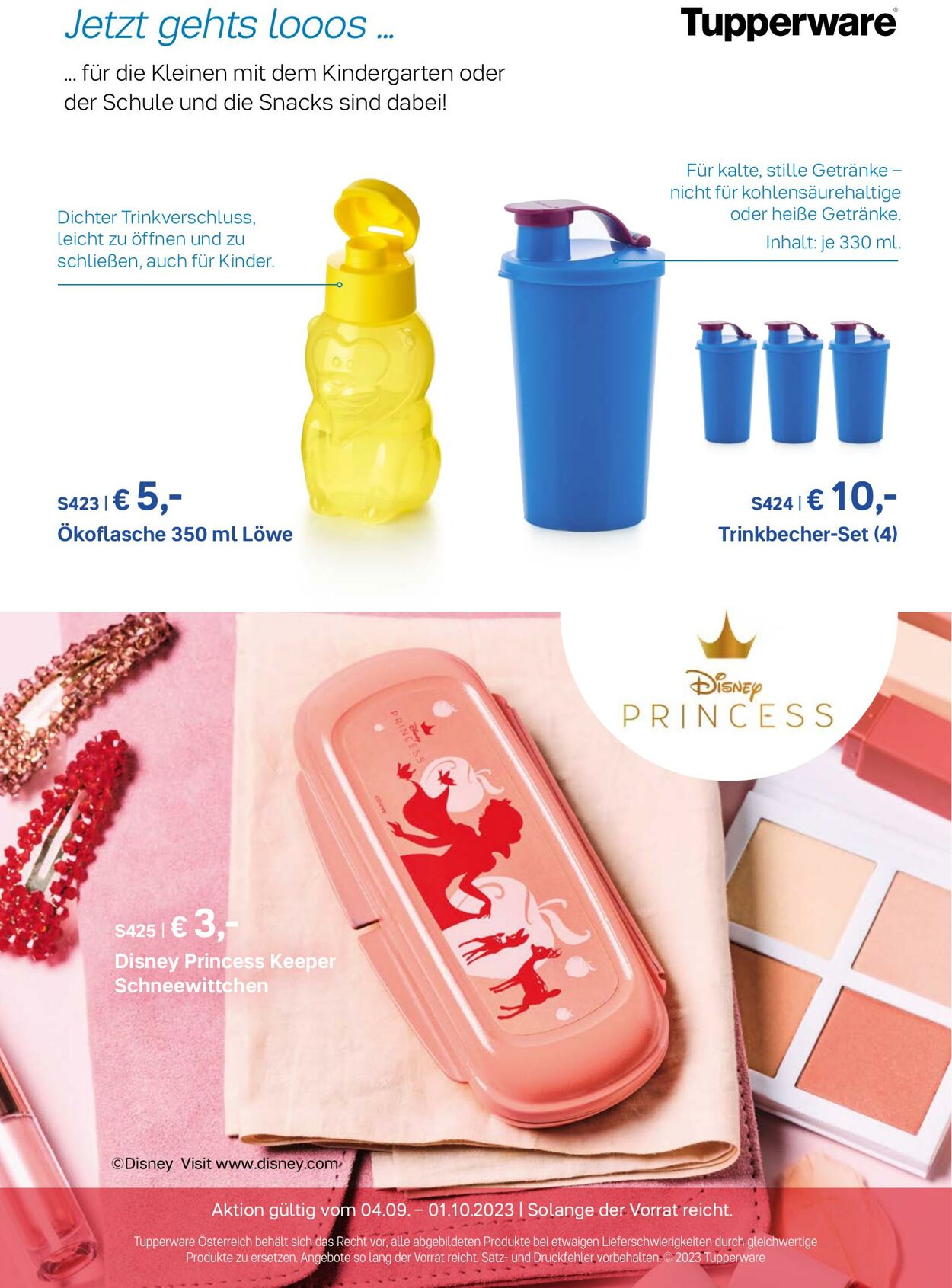Prospekt Tupperware 04.09.2023 - 10.09.2023