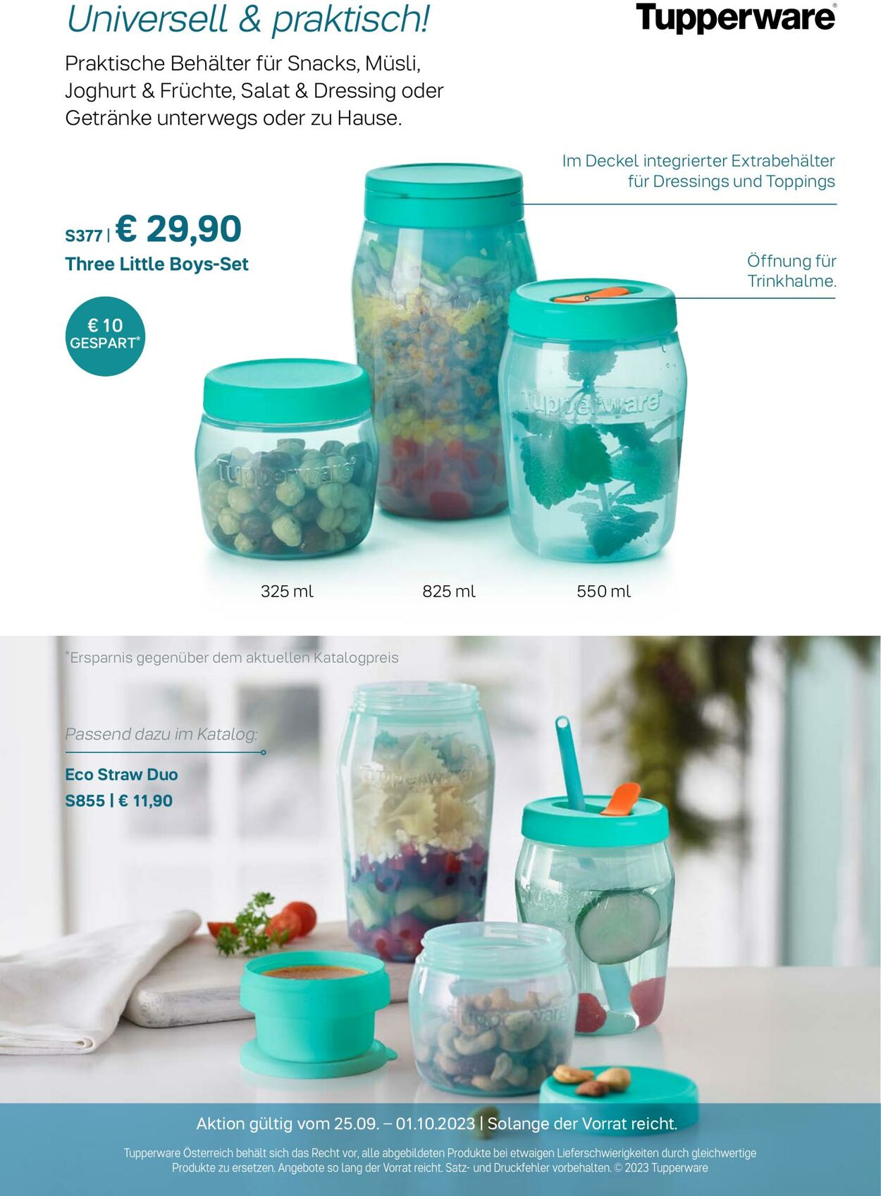 Prospekt Tupperware 25.09.2023 - 01.10.2023