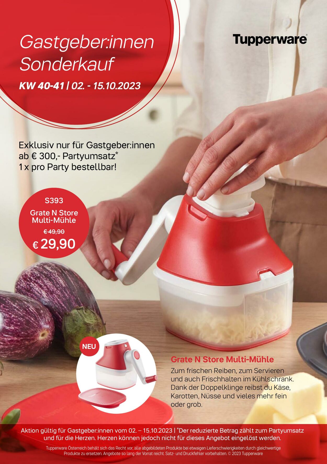 Prospekt Tupperware 02.10.2023 - 08.10.2023