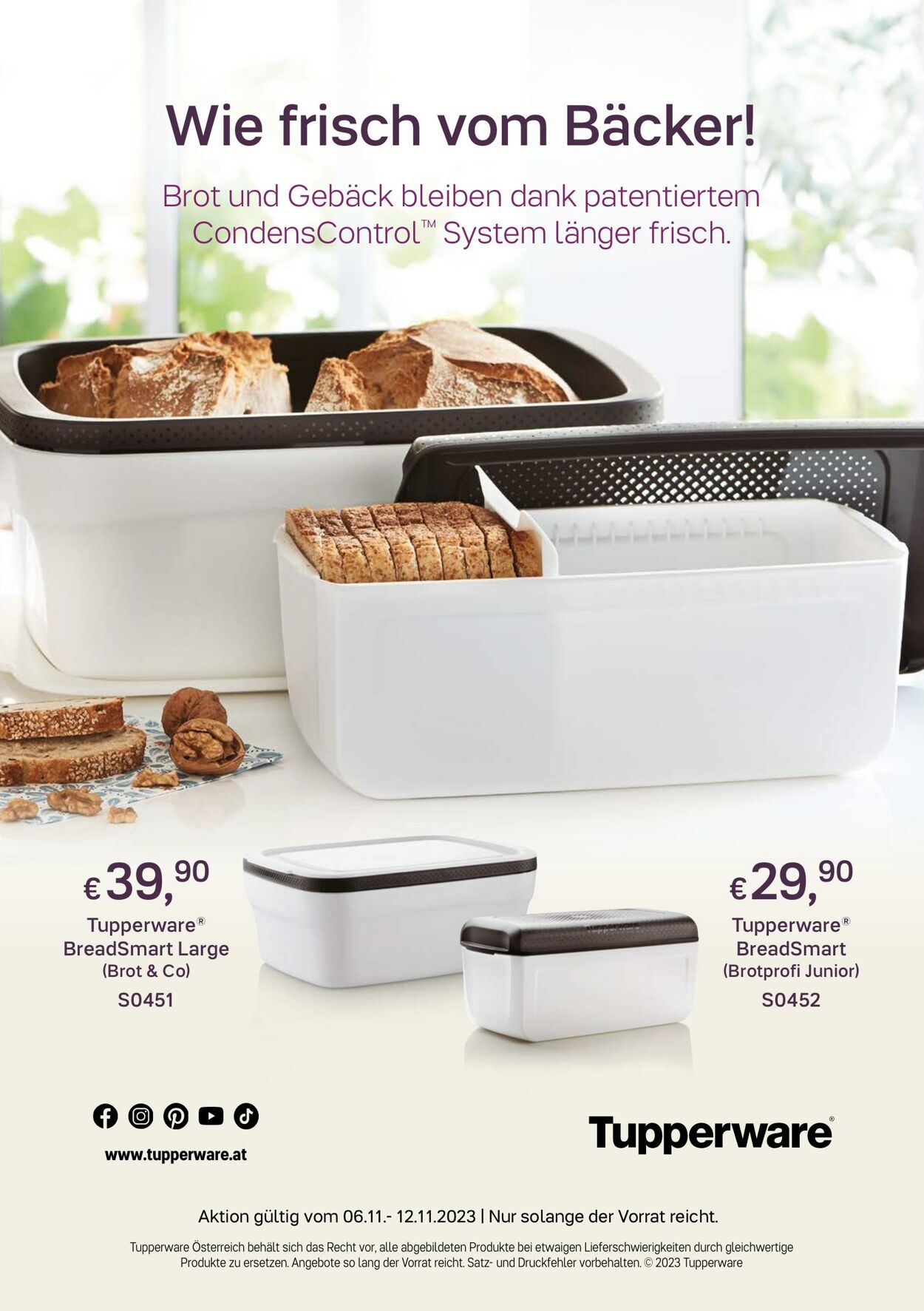 Prospekt Tupperware 06.11.2023 - 12.11.2023