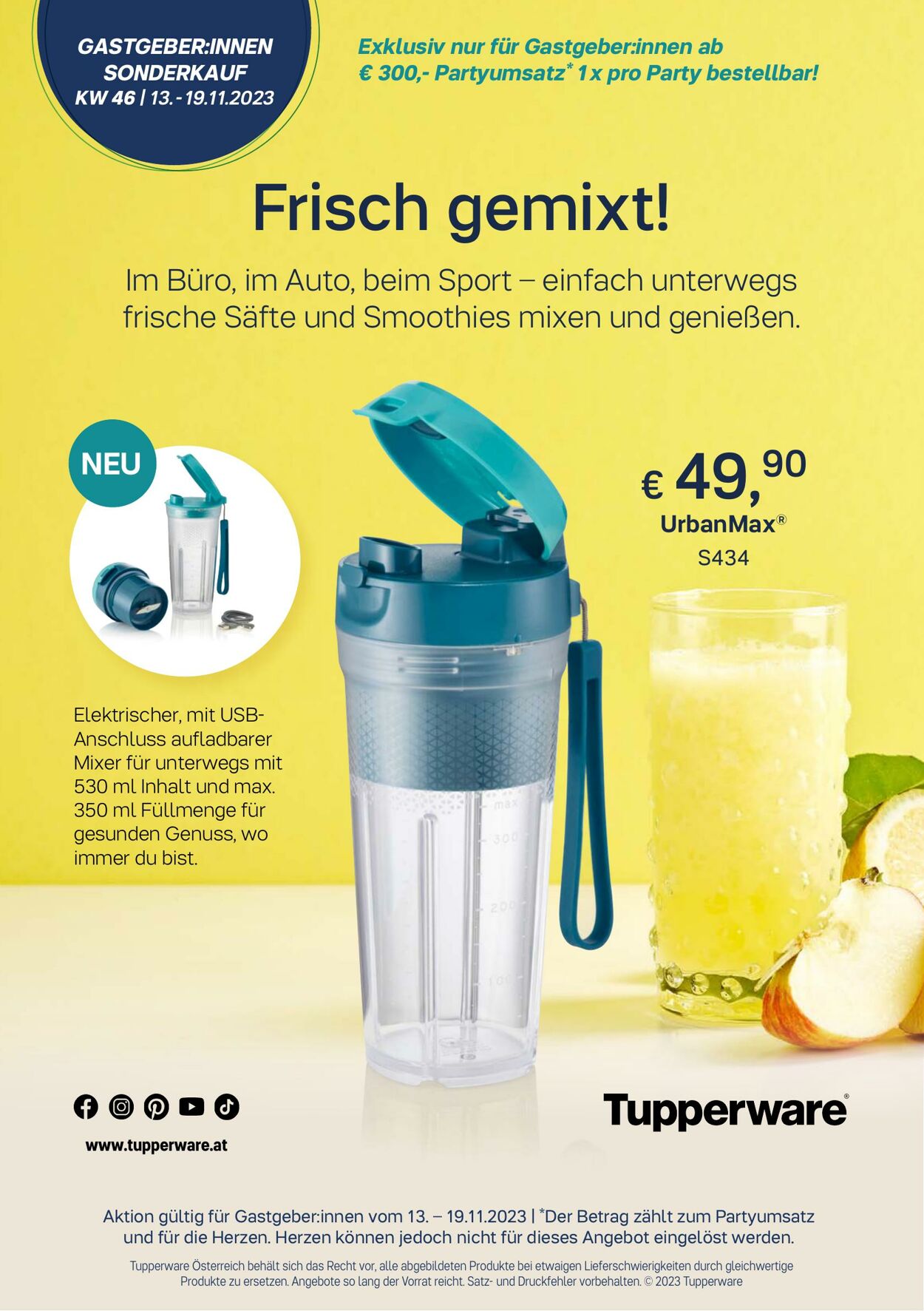 Prospekt Tupperware 13.11.2023 - 19.11.2023